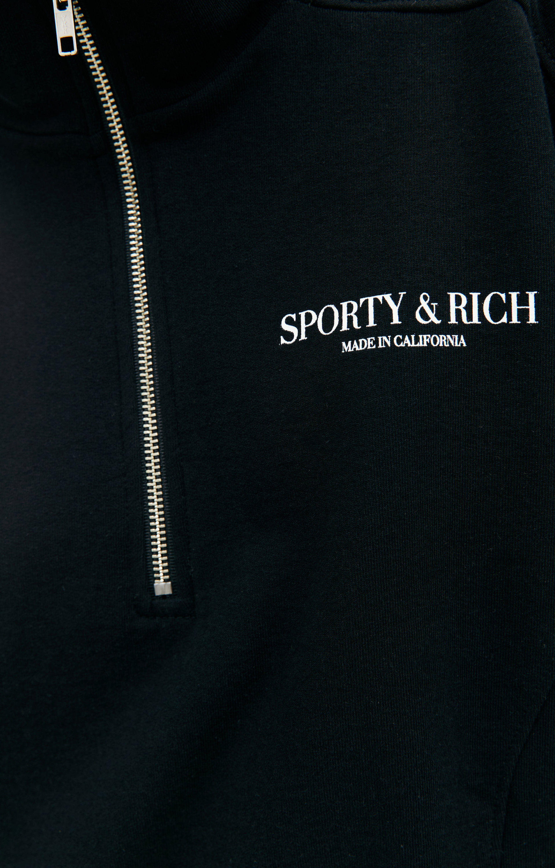 SPORTY & RICH Свитшот \'Made in California\' на молнии