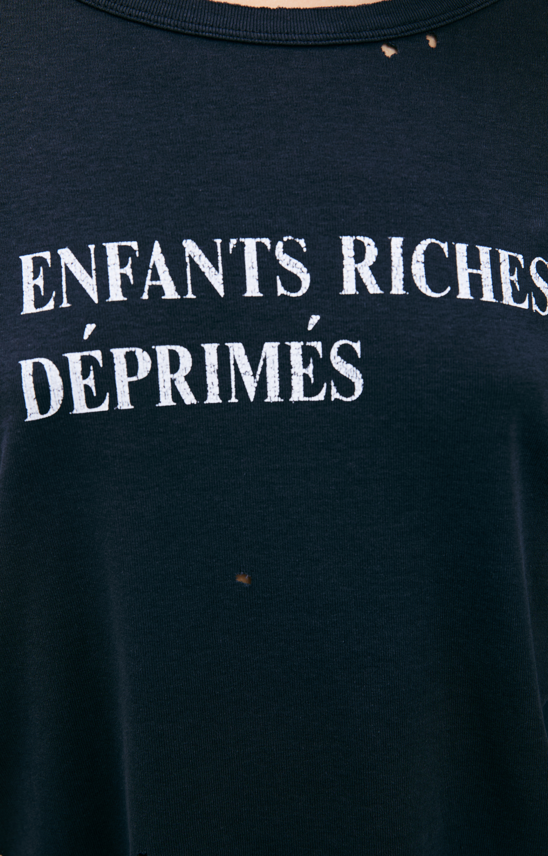 Enfants Riches Déprimés Кроп футболка