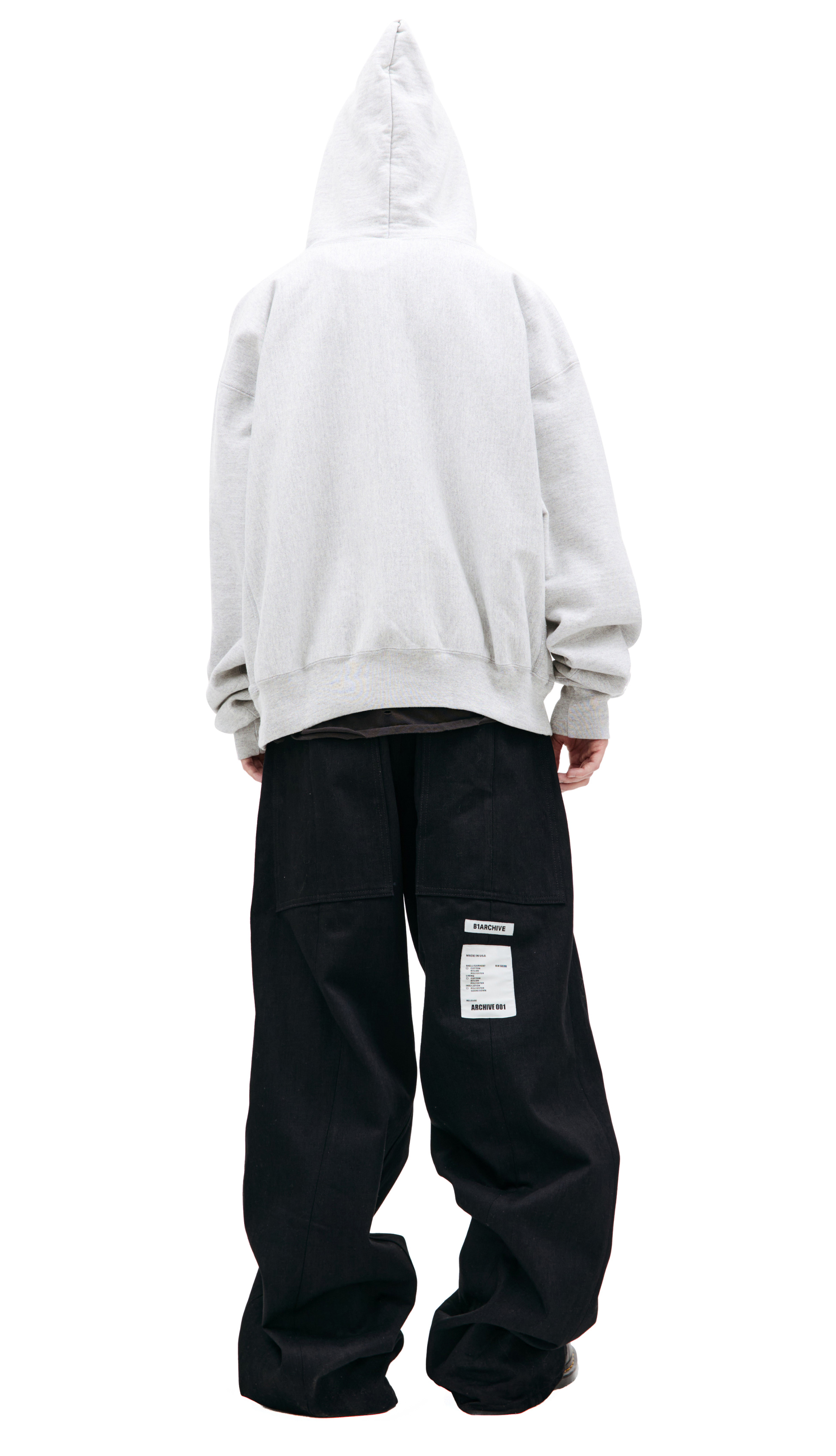 Saint Michael Оверсайз худи с логотипом