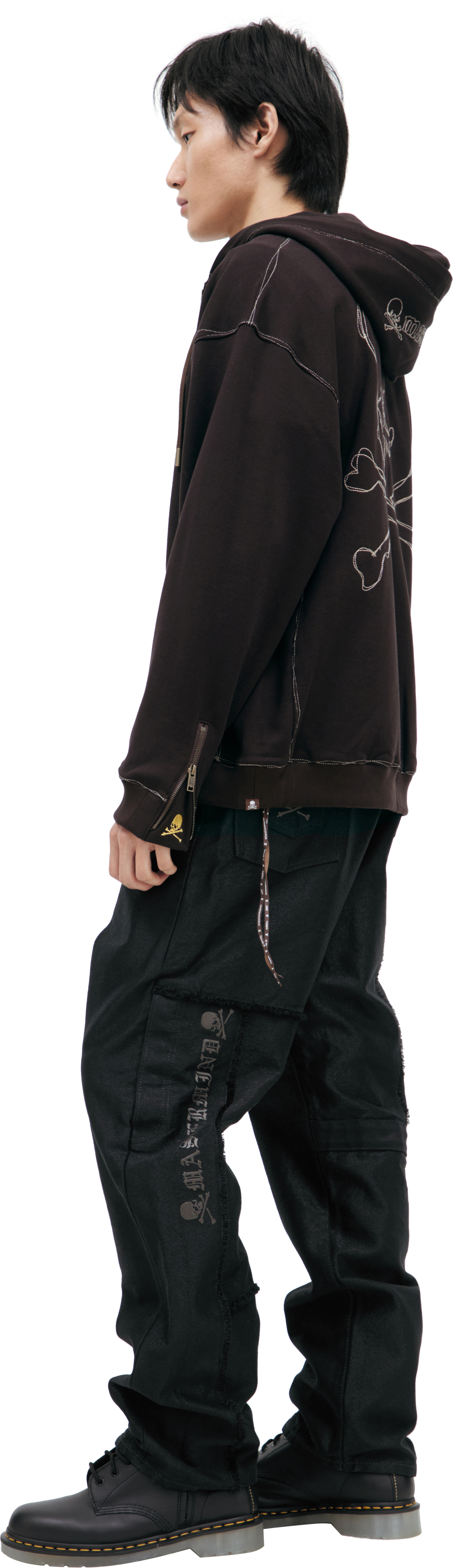 Mastermind WORLD Худи с логотипом на спине