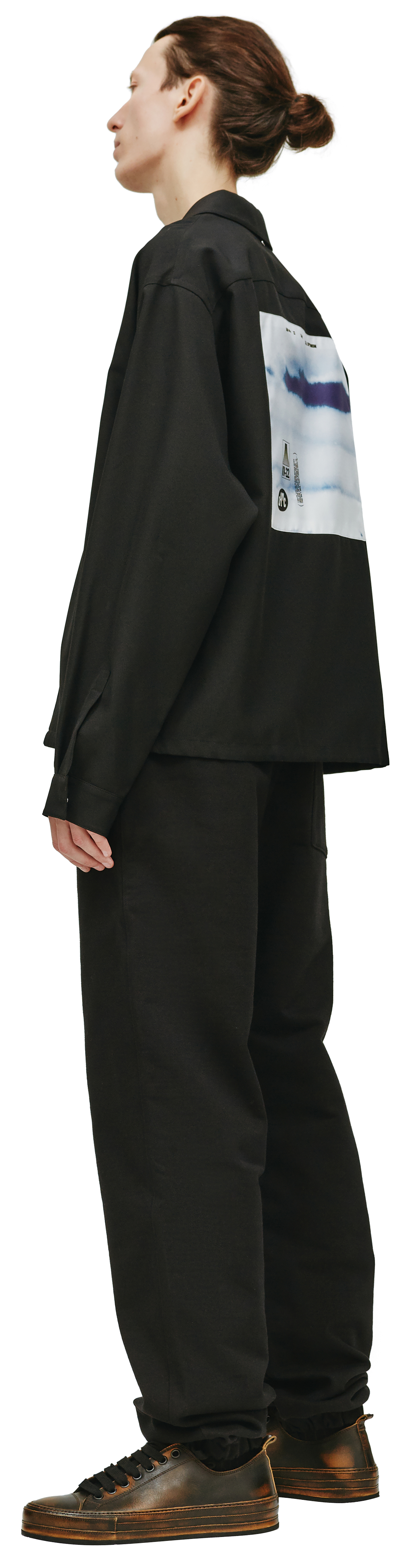 OAMC Рубашка System с шелковым патчем