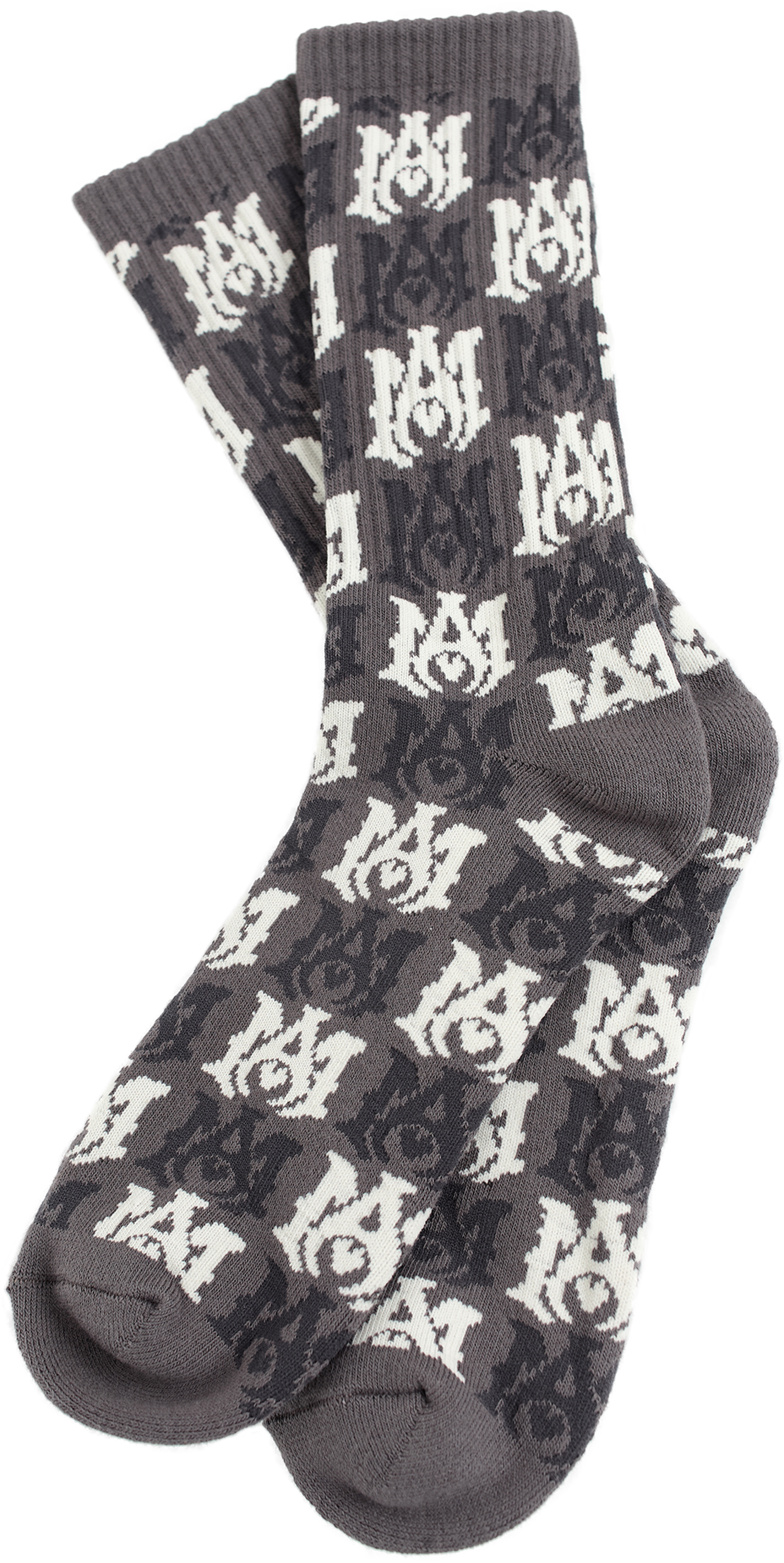 AMIRI Хлопковые носки с монопринтом