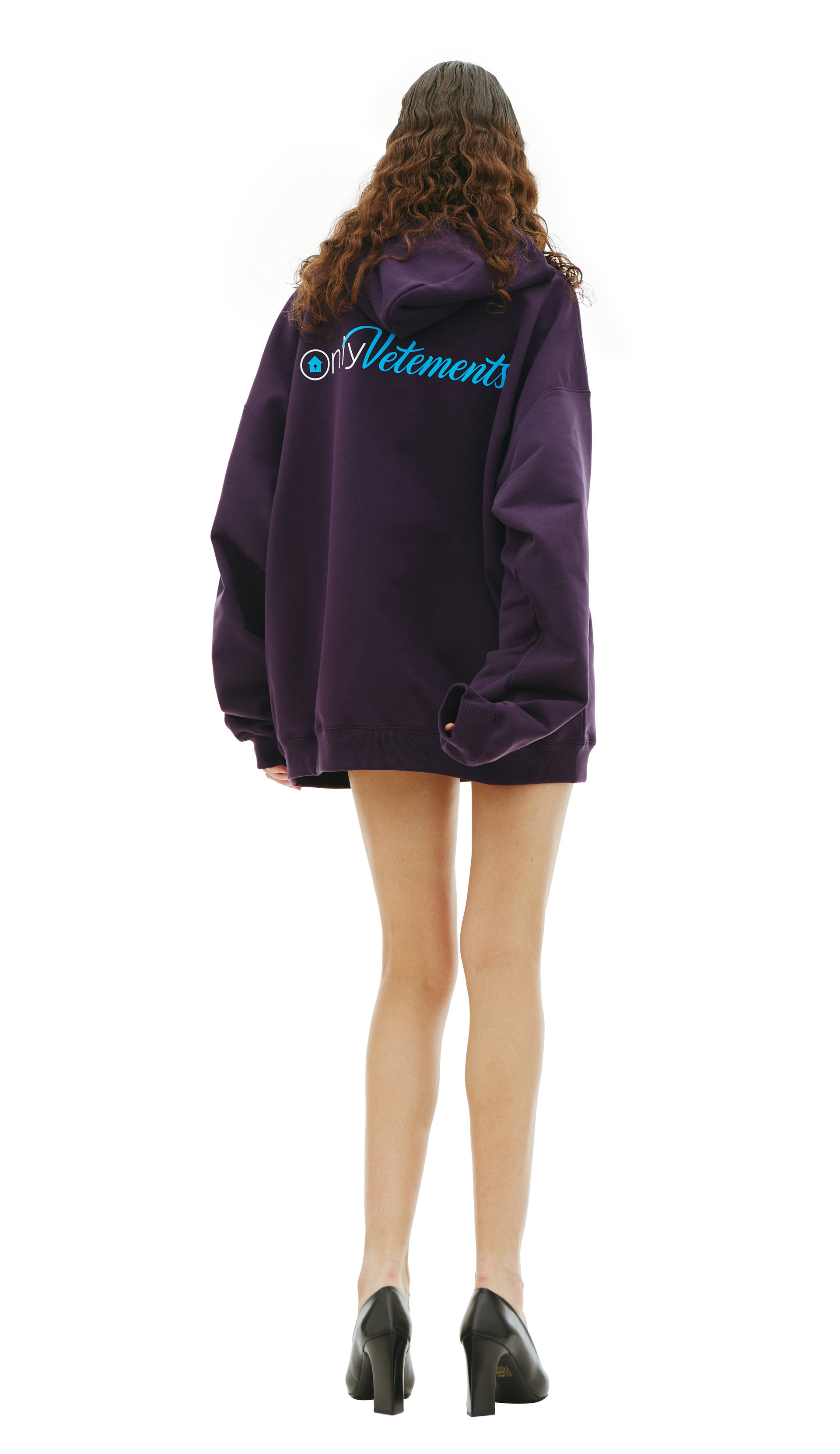 VETEMENTS Худи с принтом \'Only Vetements\'