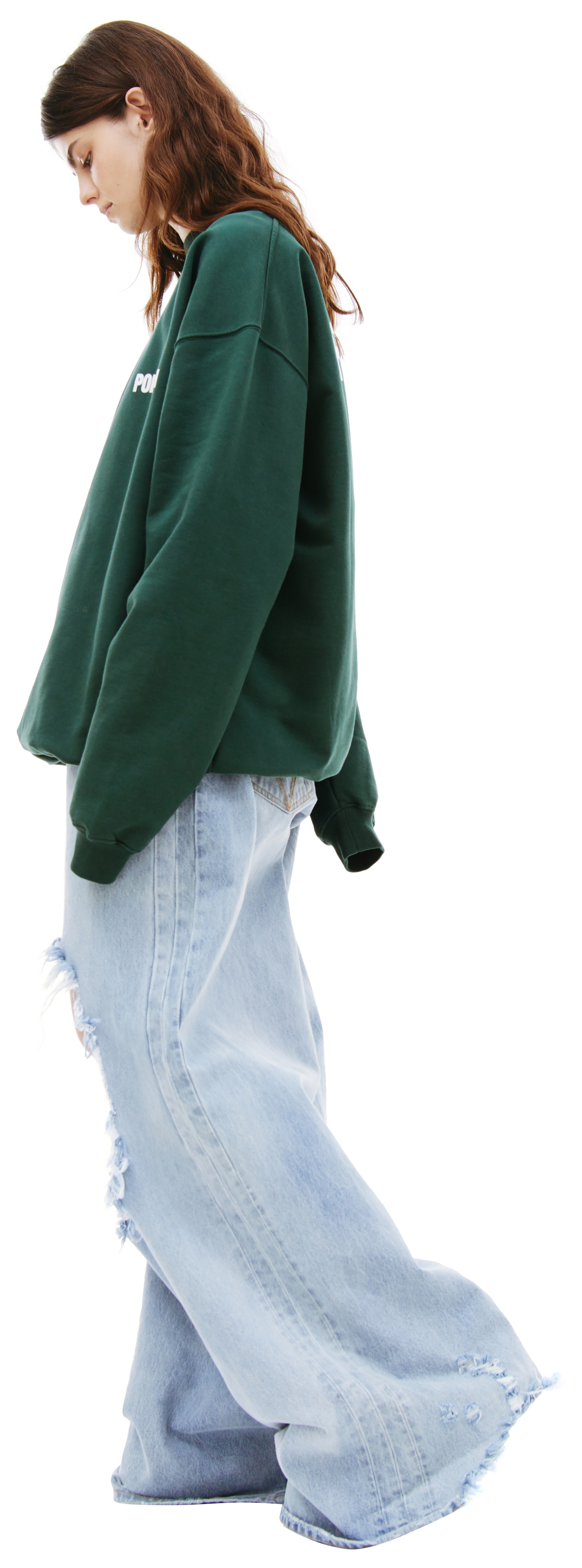 VETEMENTS Свитшот с принтом Polizei