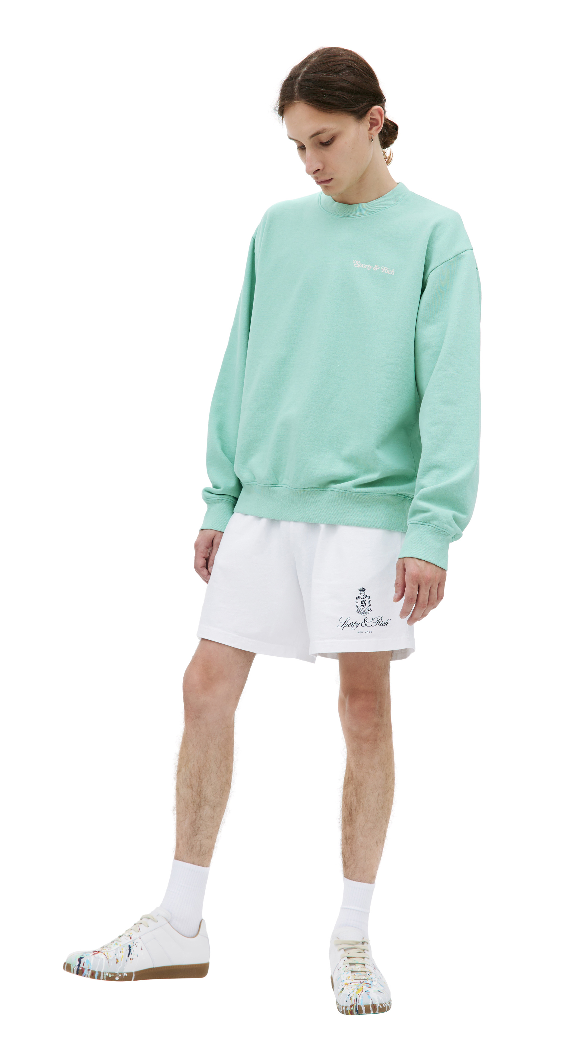 SPORTY & RICH Свитшот с принтом \'Self Love Club\'