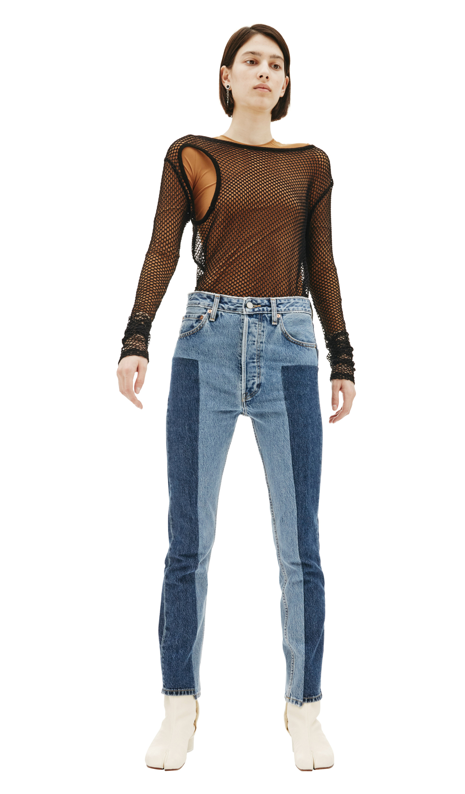 VETEMENTS Комбинированные джинсы
