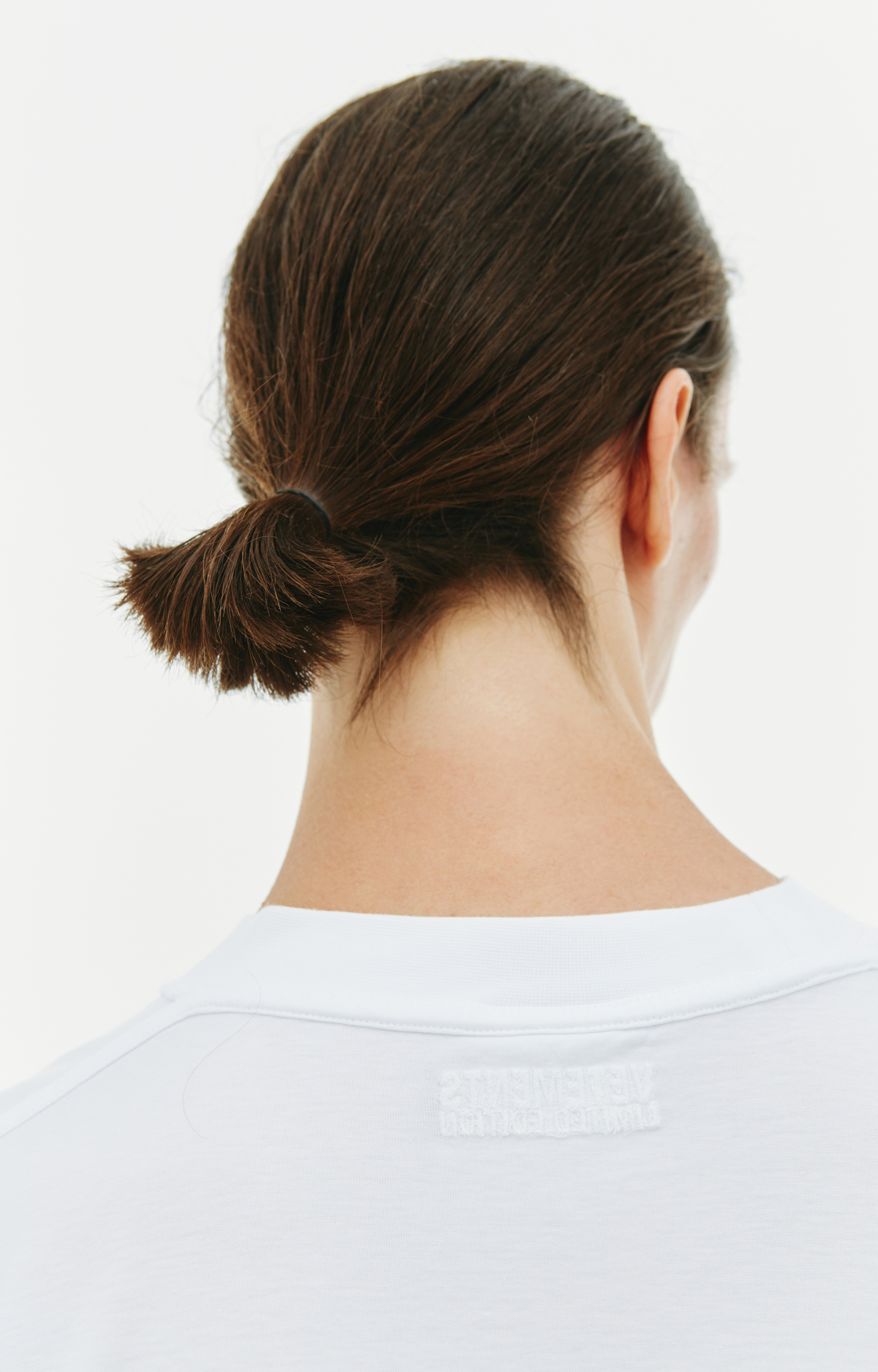 VETEMENTS Футболка со швами наизнанку