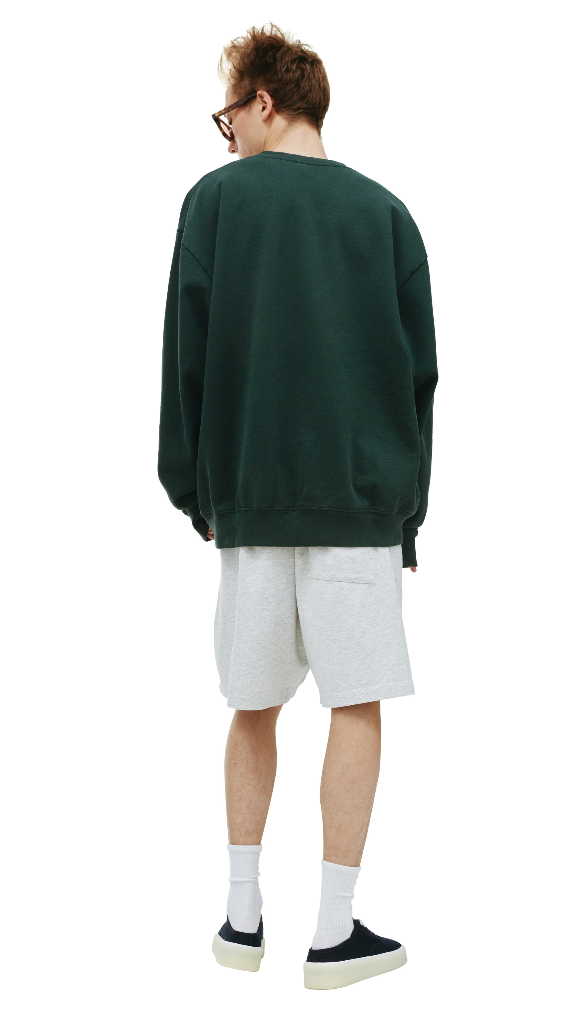 SPORTY & RICH Свитшот с принтом Connecticut crest