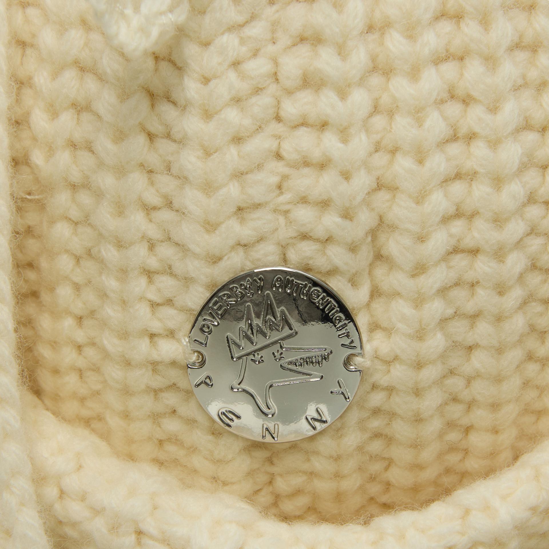 CHARLES JEFFREY LOVERBOY Вязаная шапка с патчем