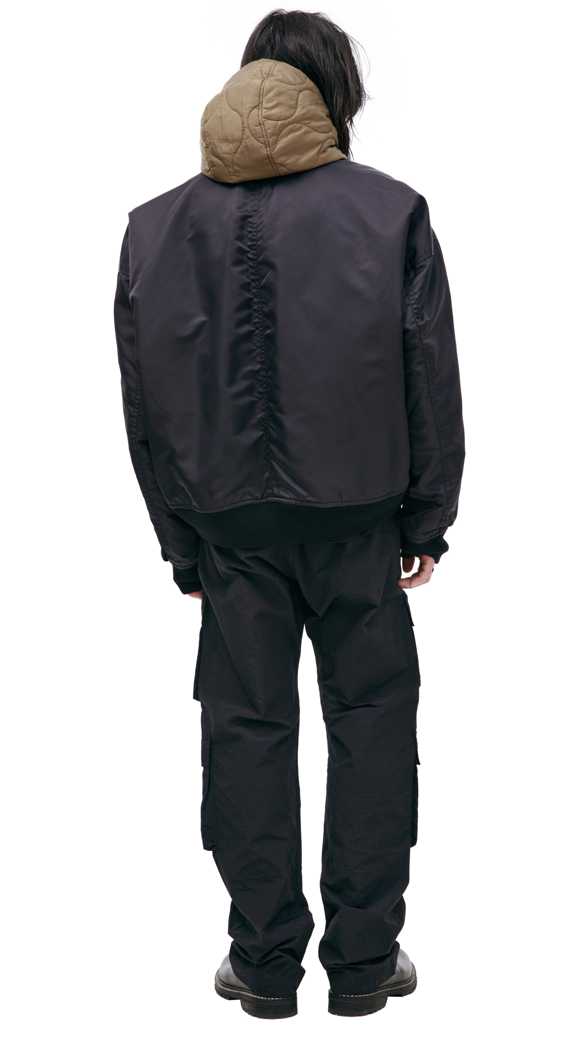 Maison Mihara Yasuhiro Бомбер с капюшоном