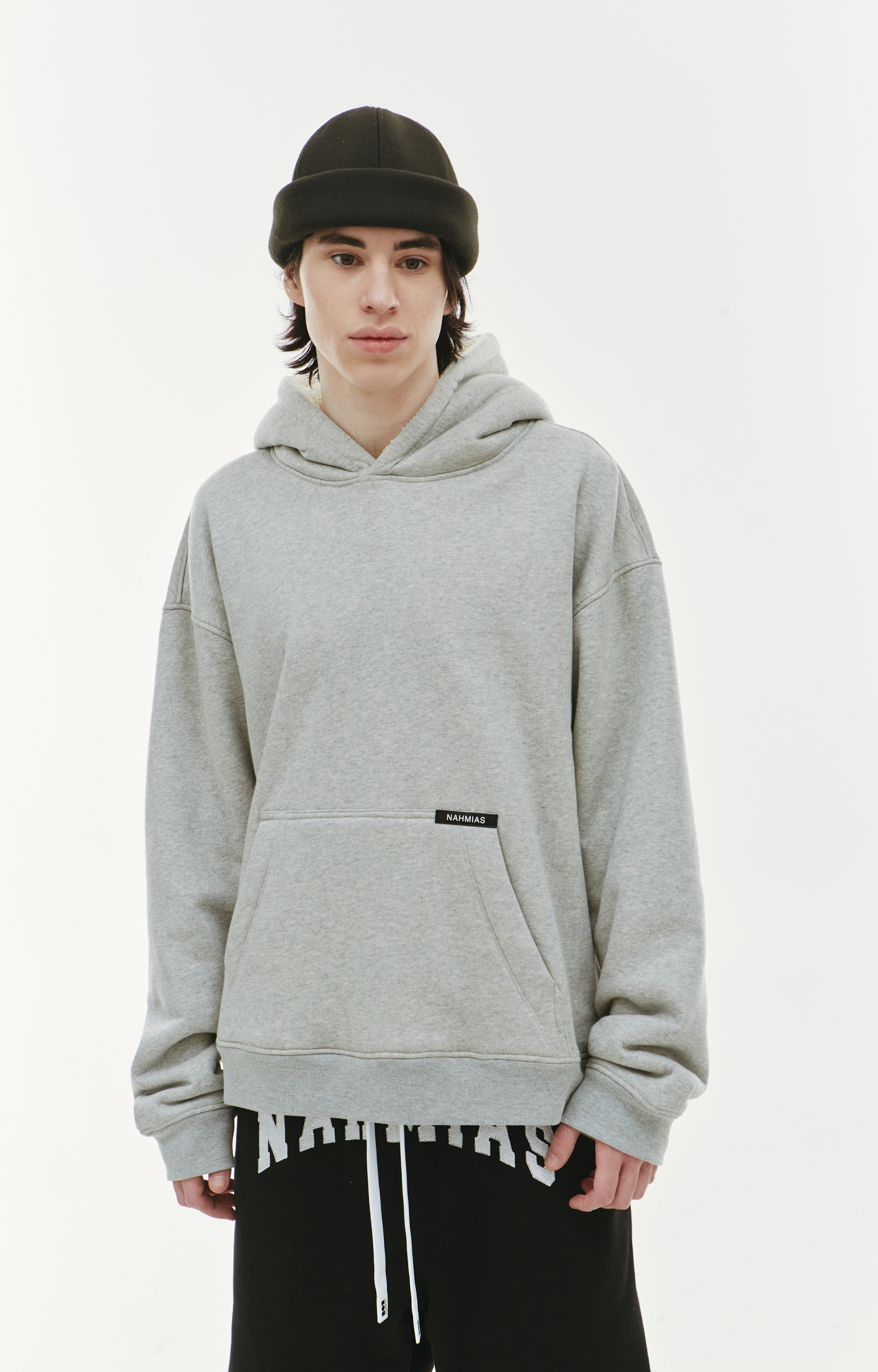 Nahmias Худи с меховым капюшоном