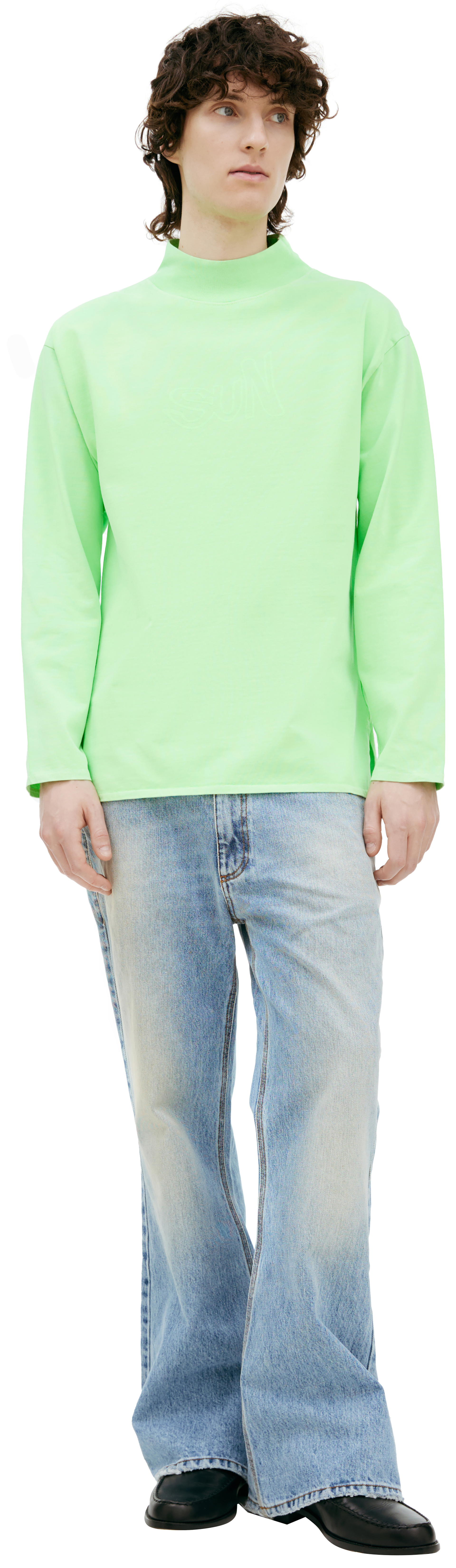 ERL Лонгслив с принтом \'Sun\'