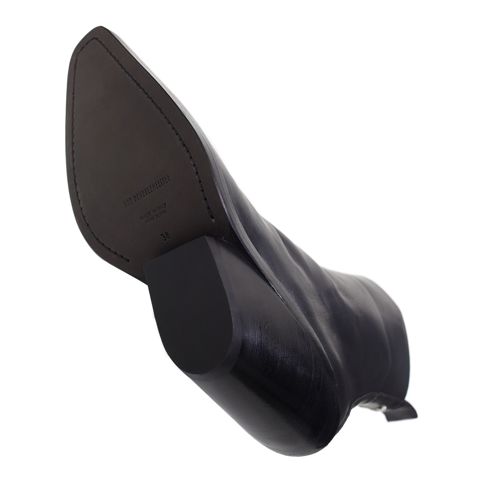 Ann Demeulemeester Ботильоны с фигурным каблуком