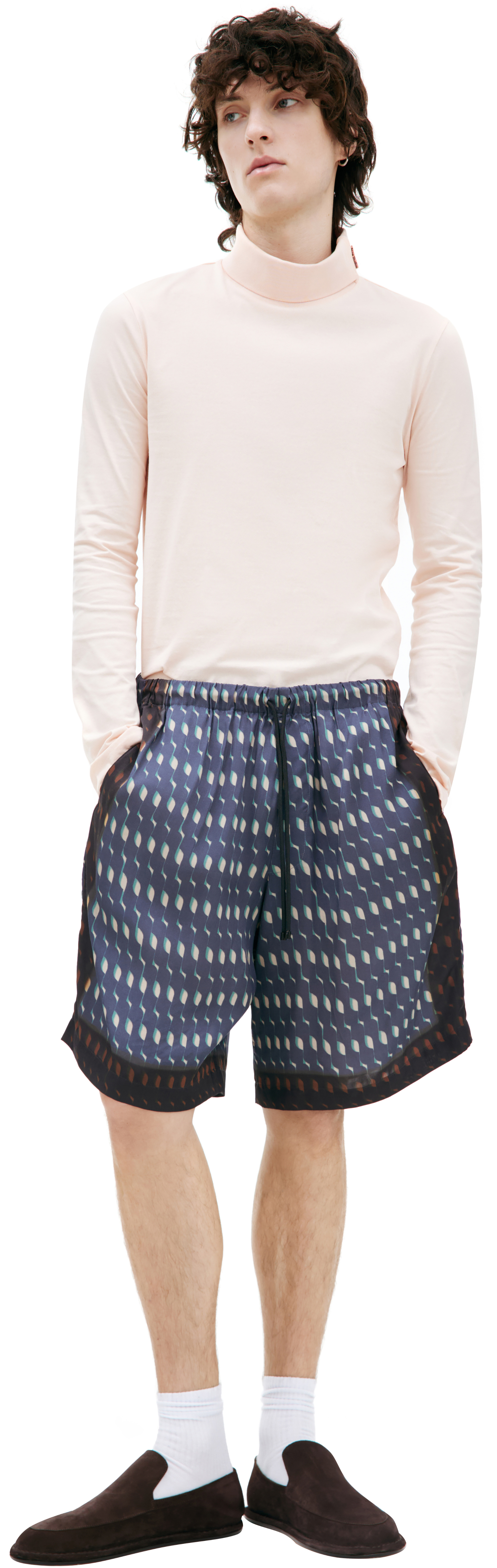 Dries Van Noten Шорты с монопринтом