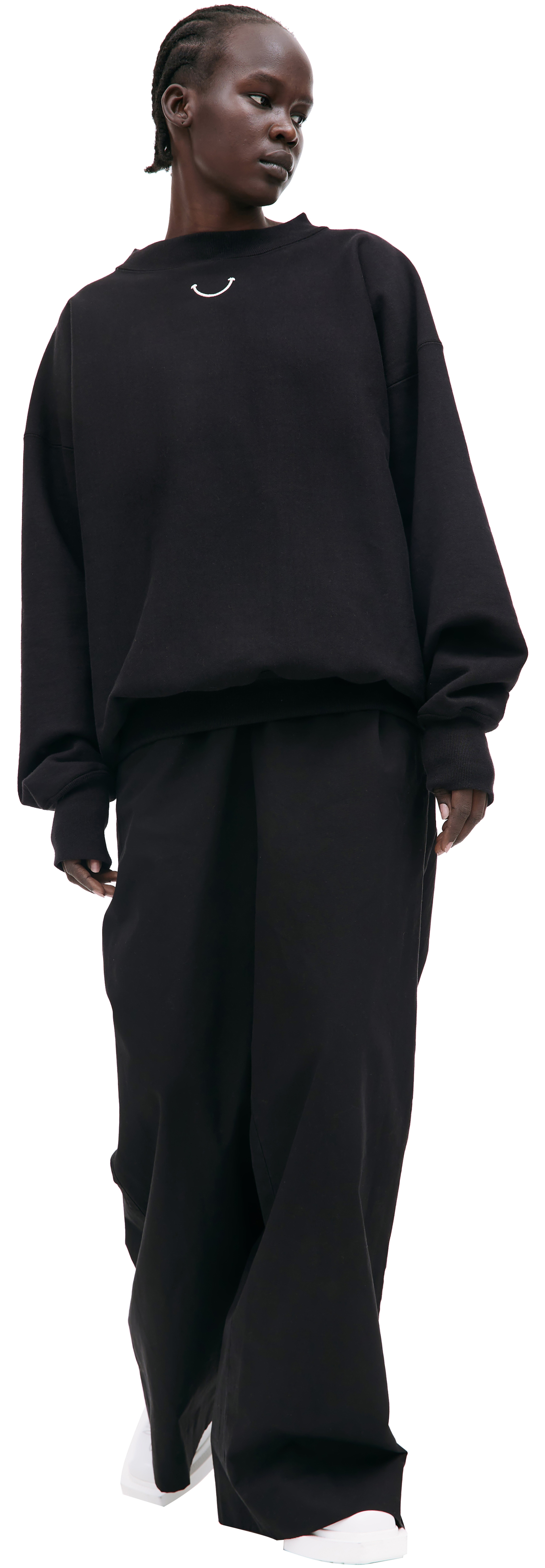 Readymade Черный свитшот с логотипом