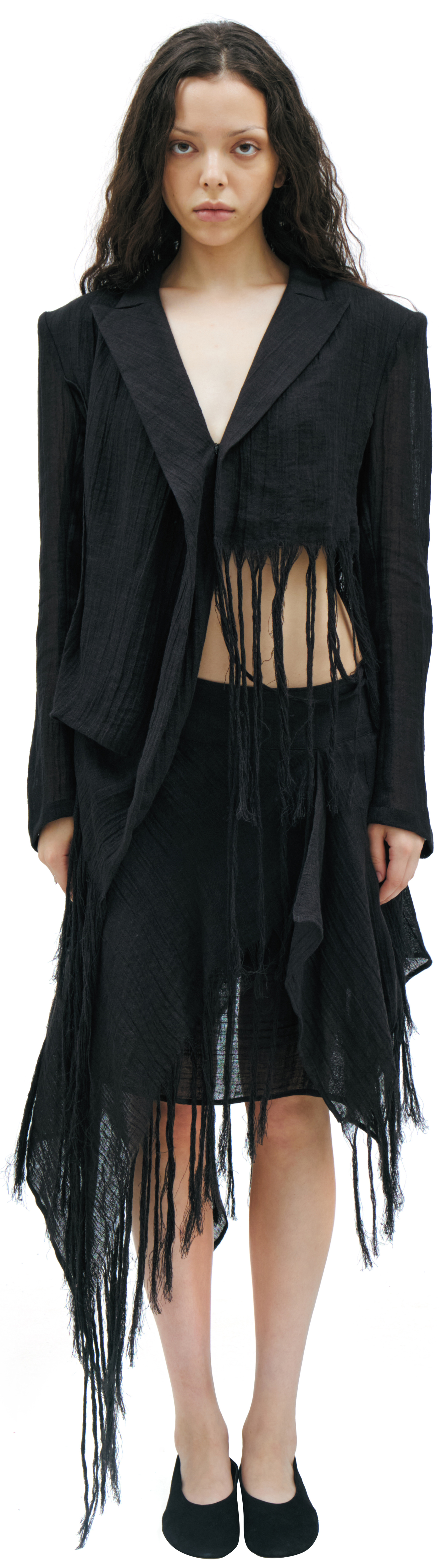 Yohji Yamamoto Асимметричный жакет