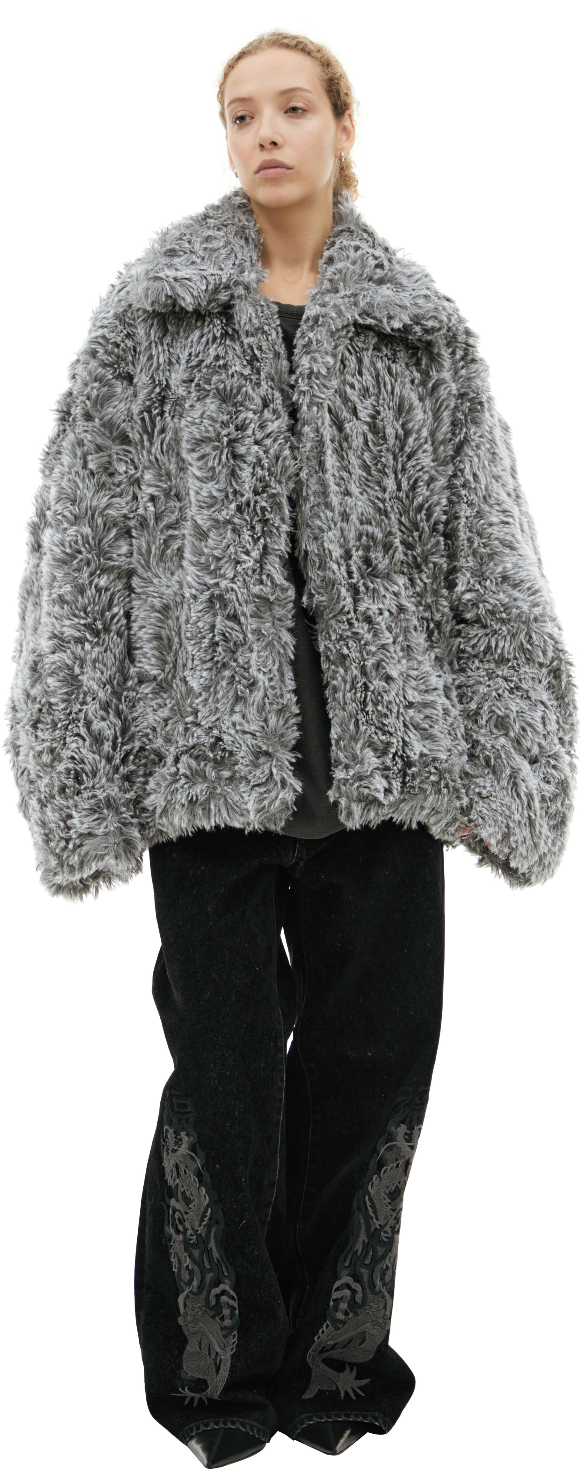 Doublet Плюшевая куртка с зубами