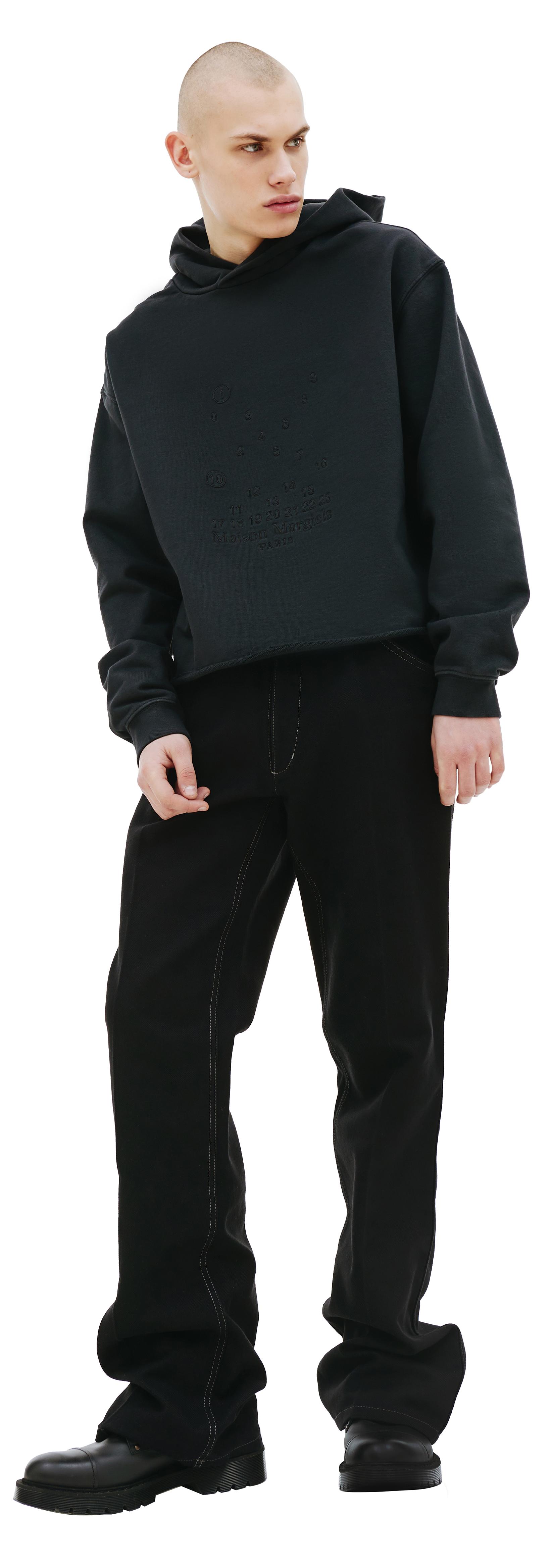 Maison Margiela Худи с вышивкой логотипа