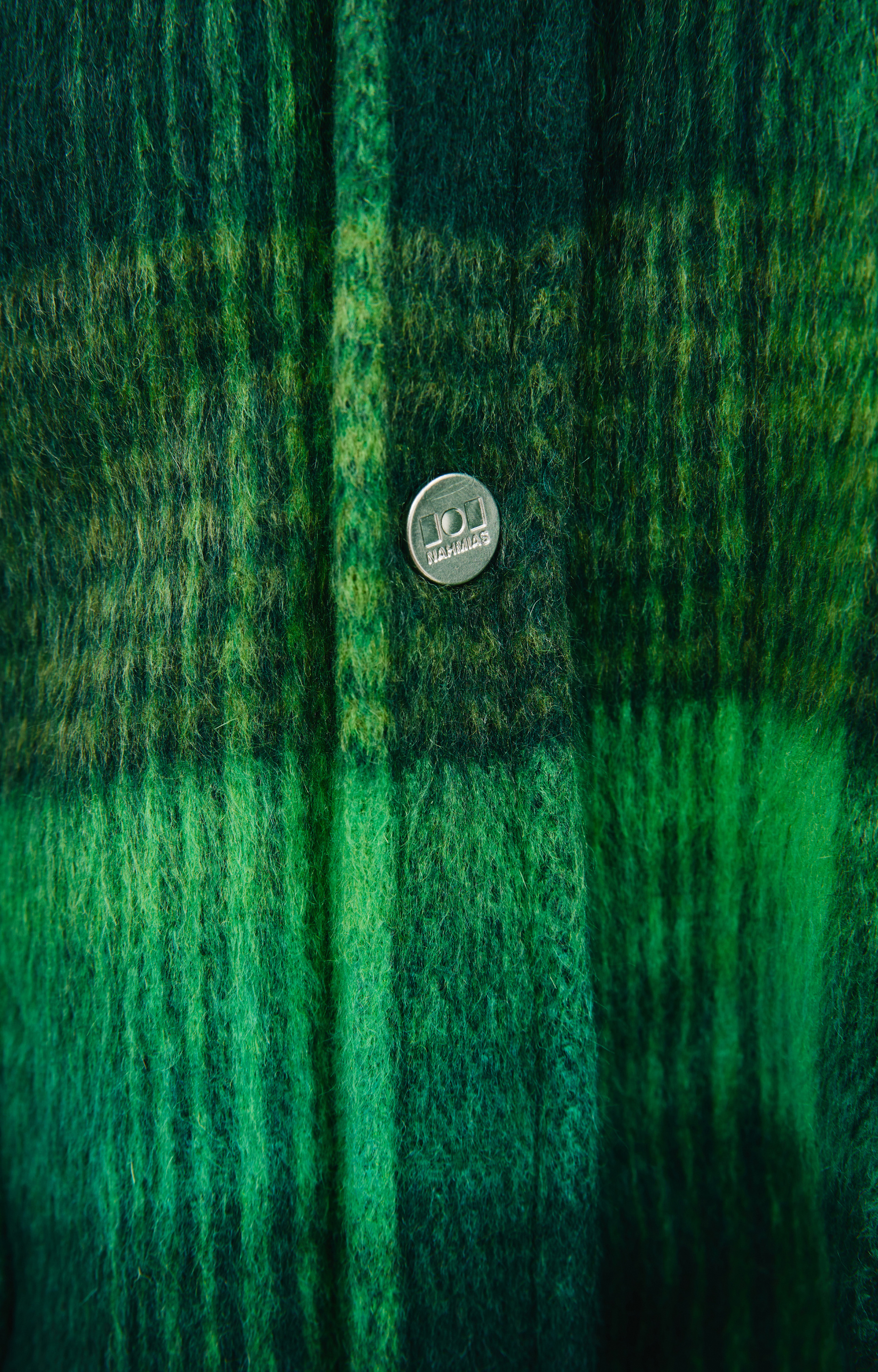 Nahmias Клетчатая рубашка с капюшоном