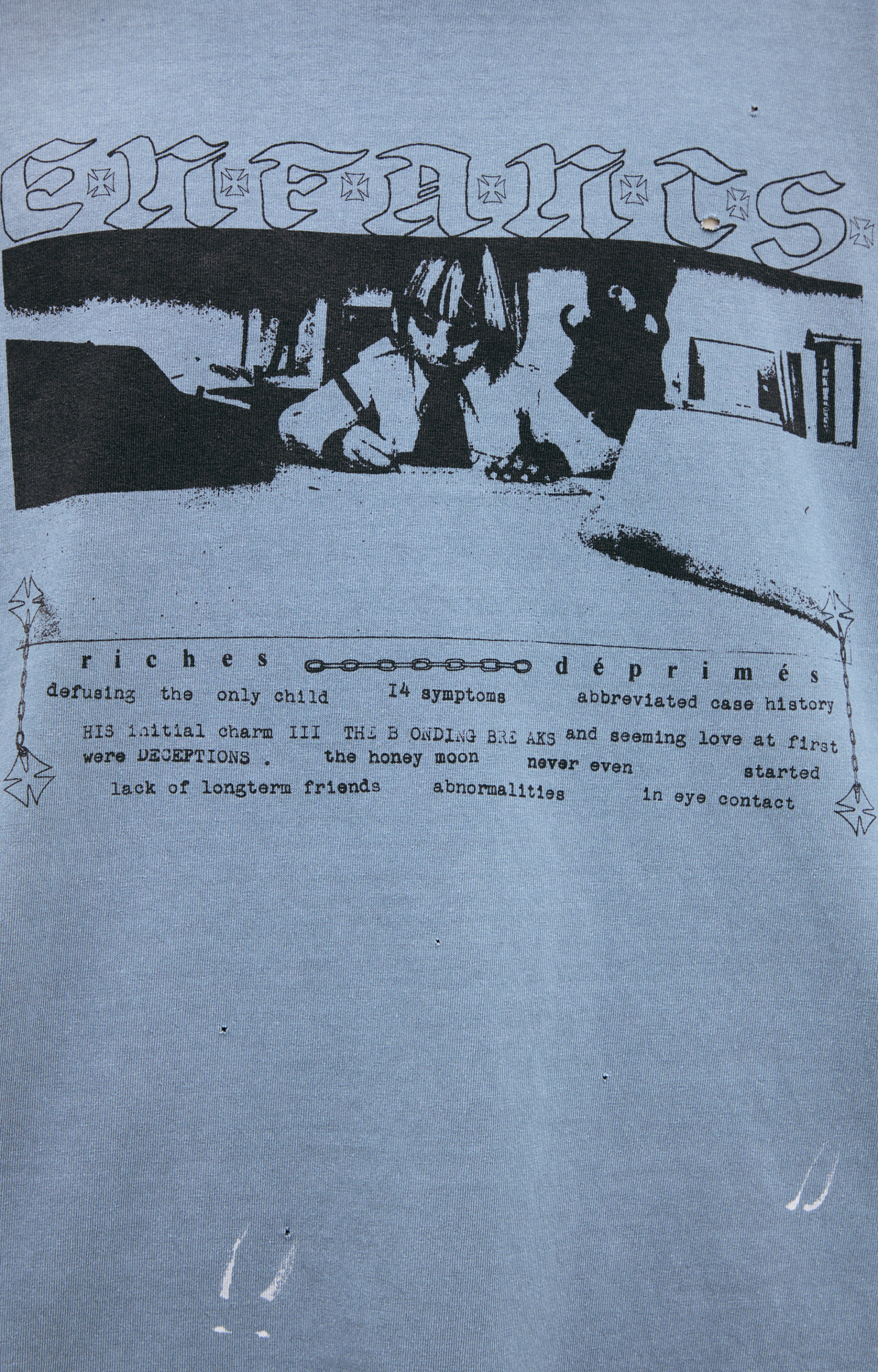 Enfants Riches Déprimés лонгслив с принтом