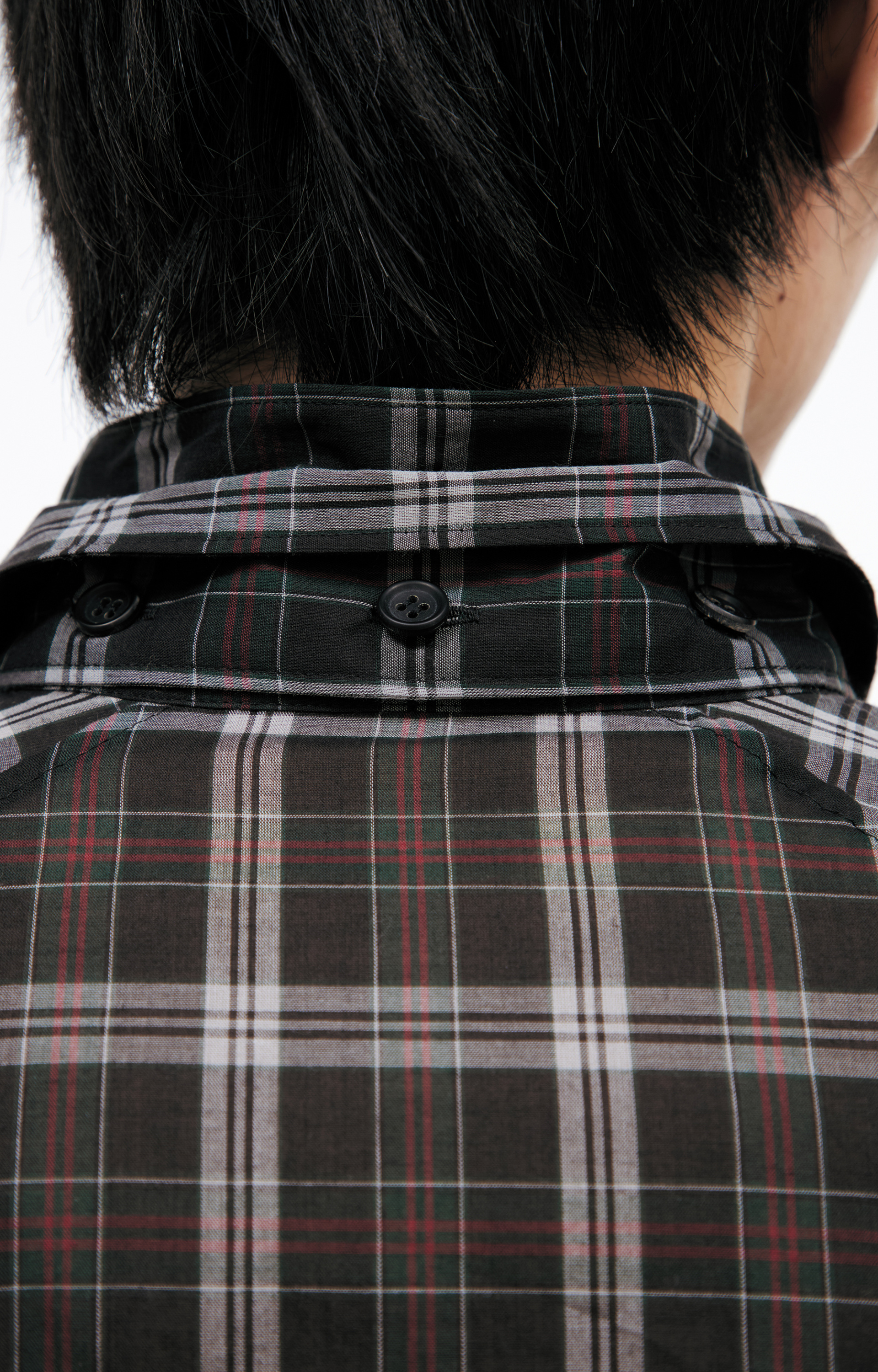 Yohji Yamamoto Рубашка в клетку