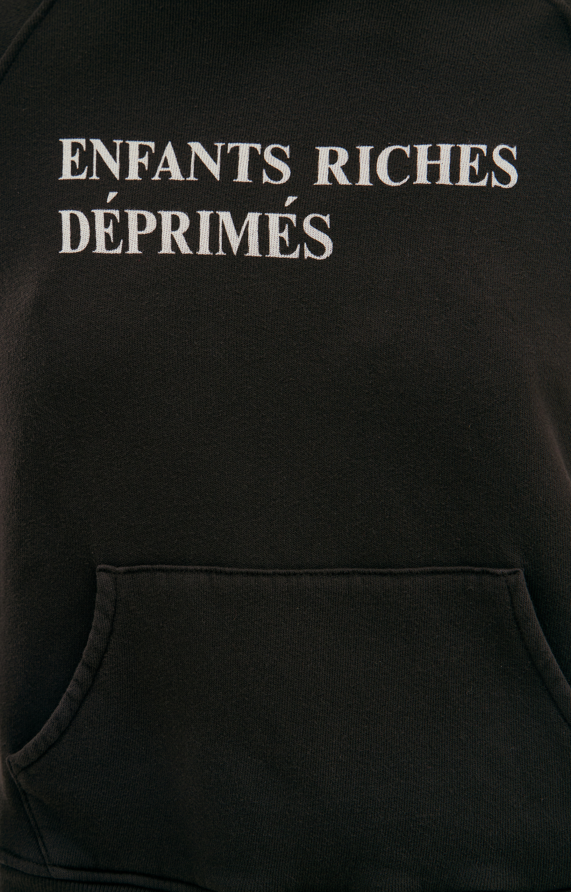 Enfants Riches Déprimés Черное худи с логотипом