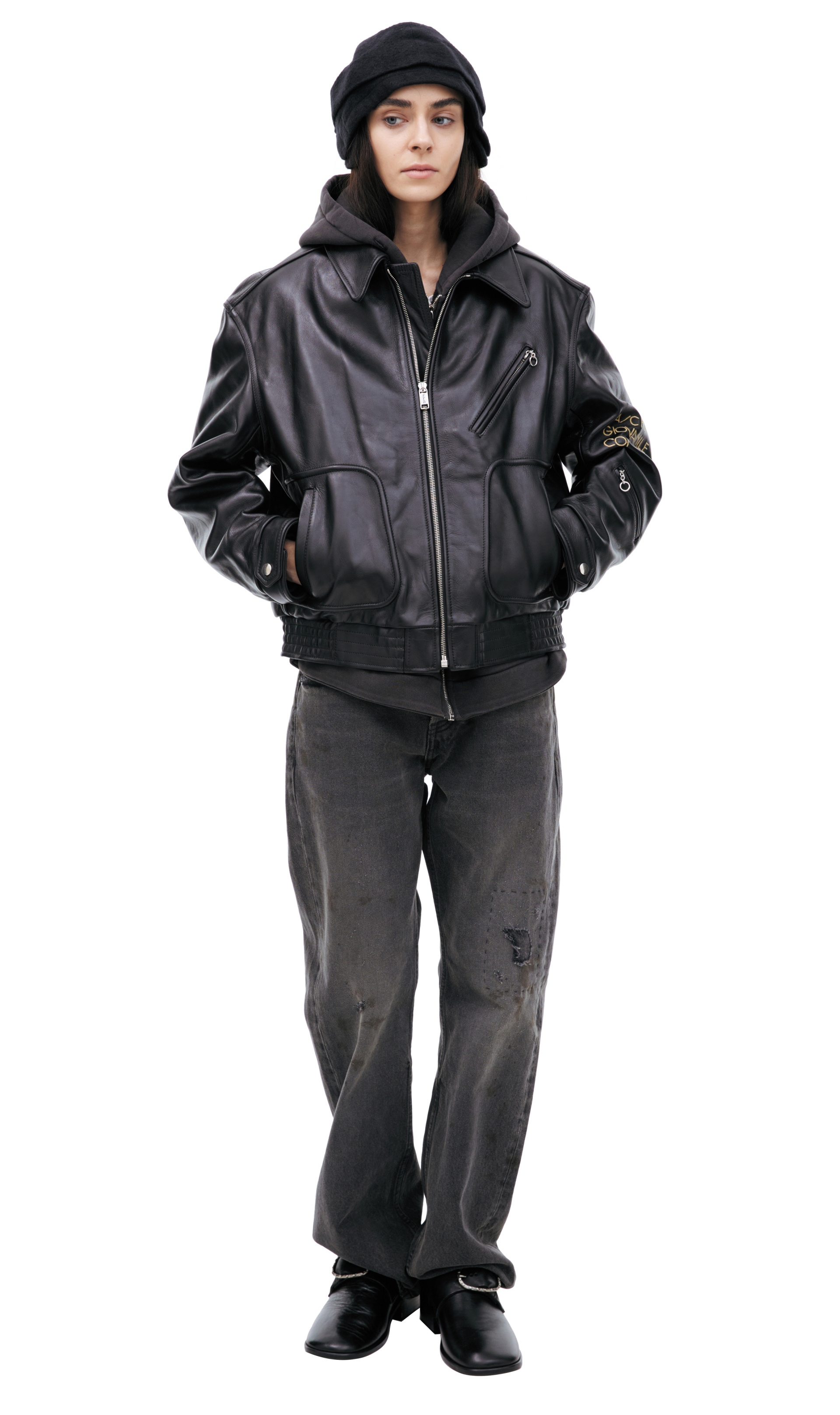 Enfants Riches Déprimés Кожаная куртка