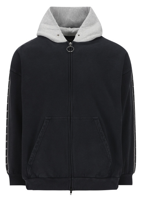 Balenciaga Худи с контрастным капюшоном