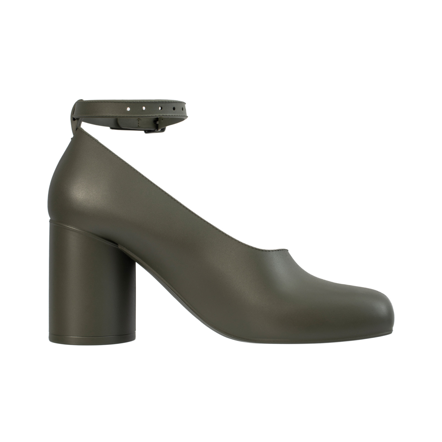 Maison Margiela Зеленые туфли Tabi