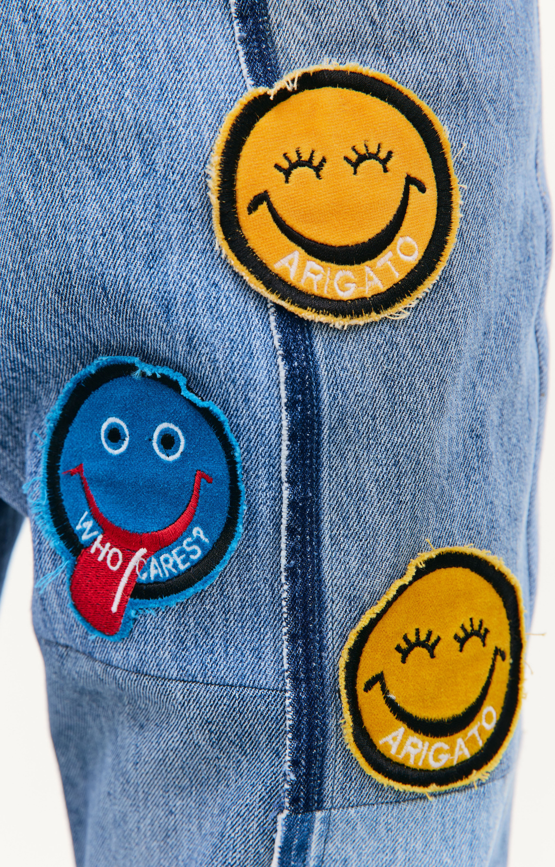 Children of the discordance Джинсы пэчворк с нашивками