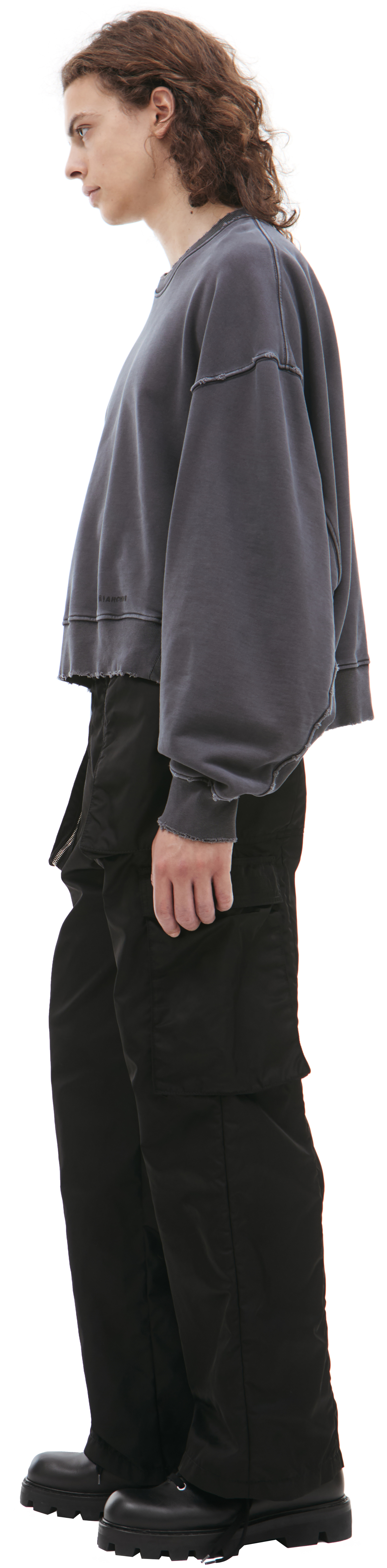 B1ARCHIVE Свитшот с эффектом потертости