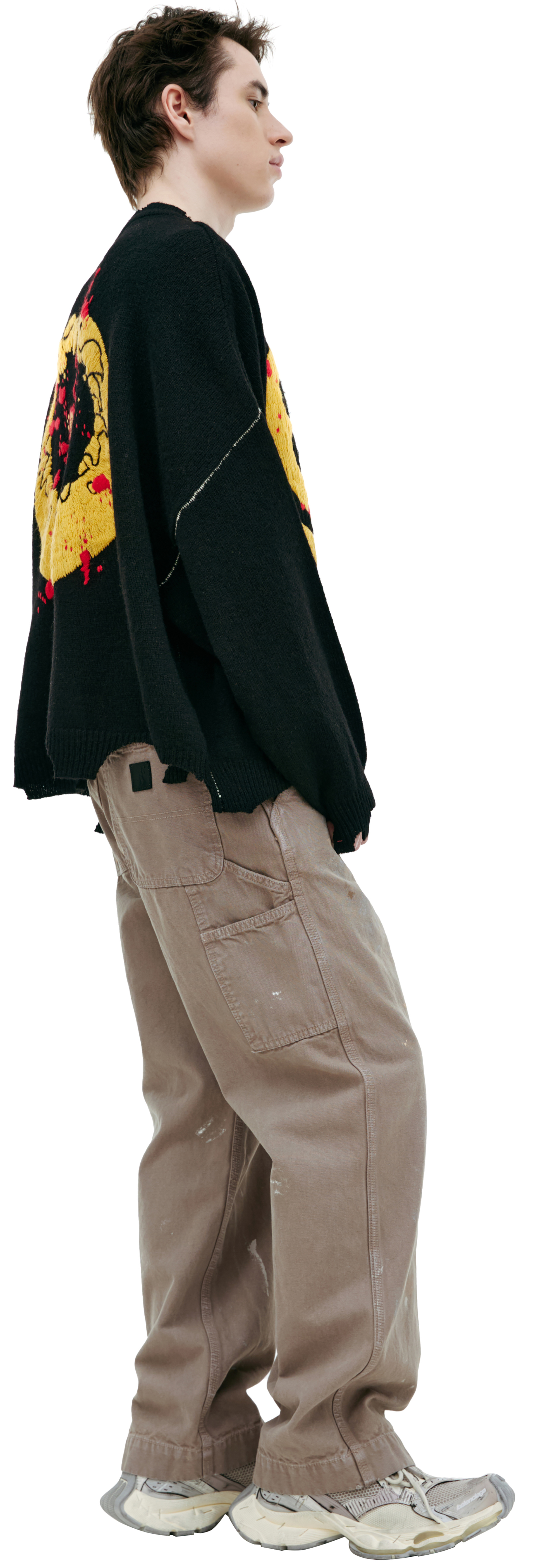 Saint Mxxxxxx Вязаный свитер с вышивкой