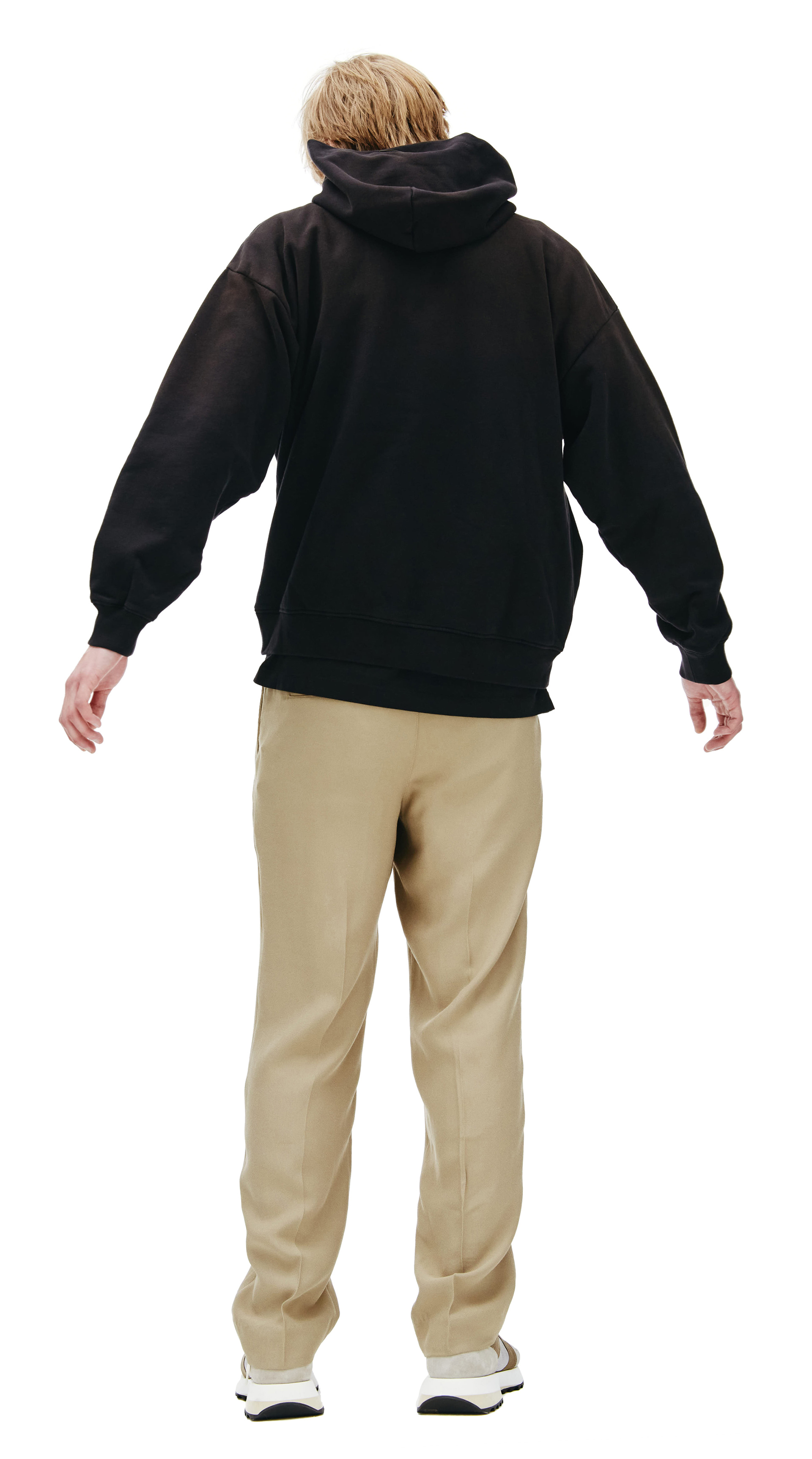 Fear of God Черное худи с принтом Baseball