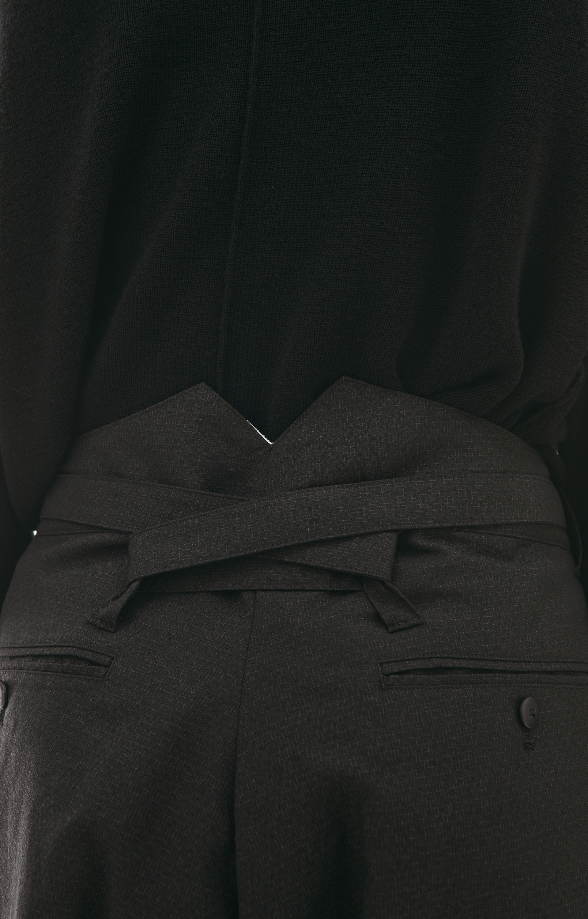 visvim Шерстяные брюки Hakama