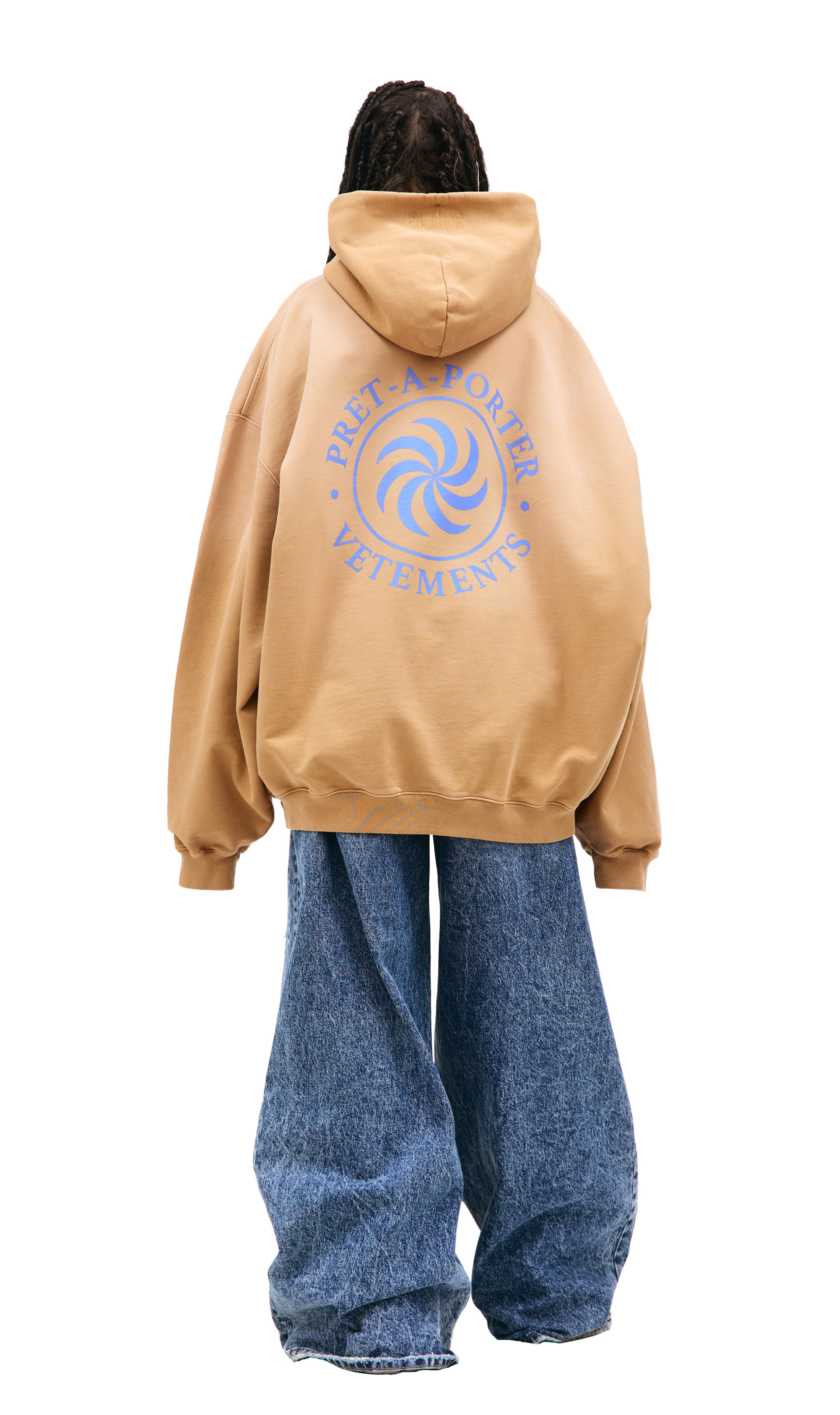 VETEMENTS Худи с принтом Vegan Edition