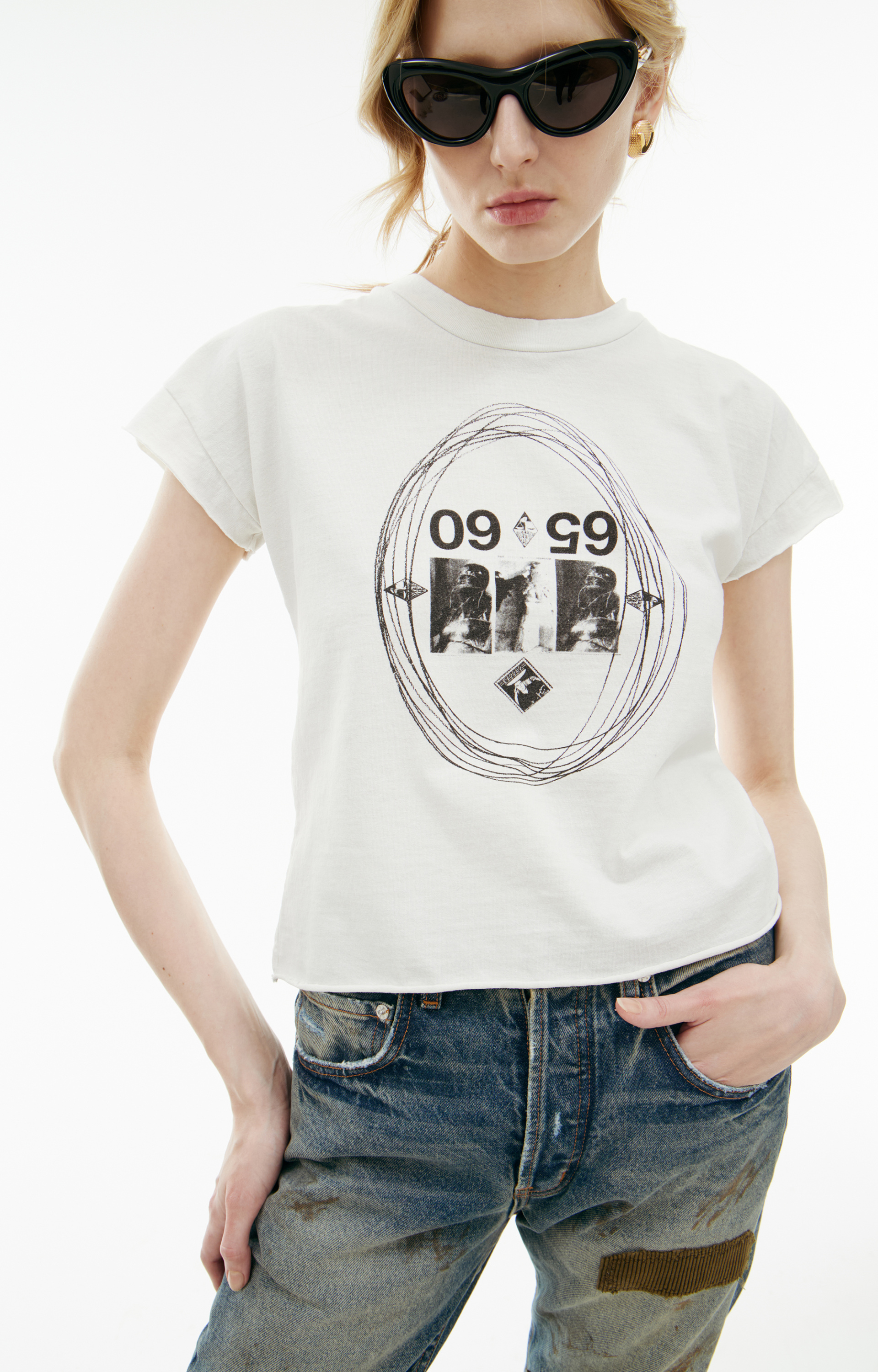 Enfants Riches Déprimés Хлопковая футболка с принтом