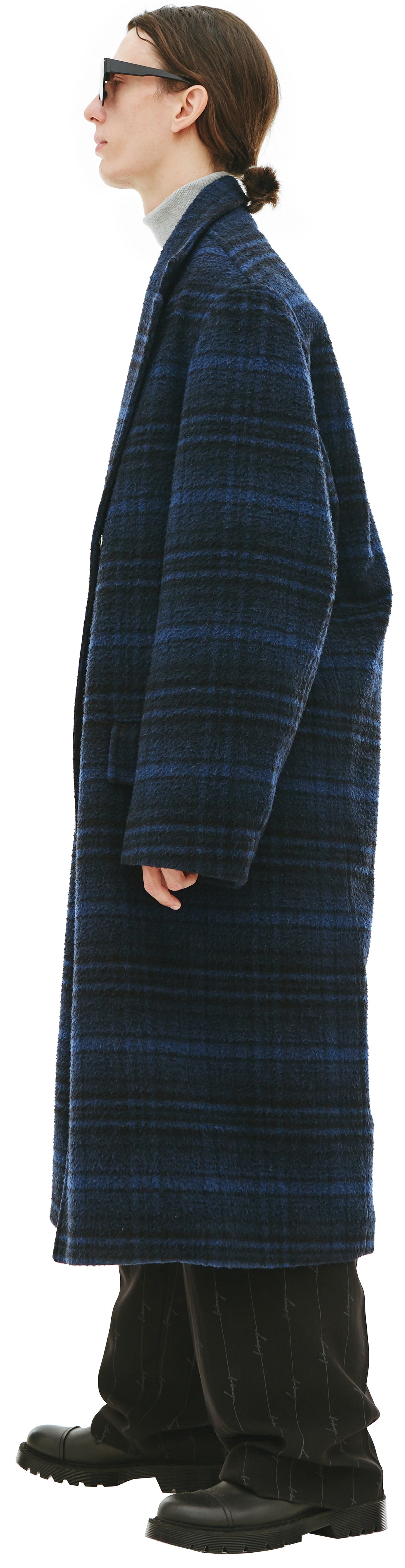 Balenciaga Шерстяное пальто в винтажную клетку