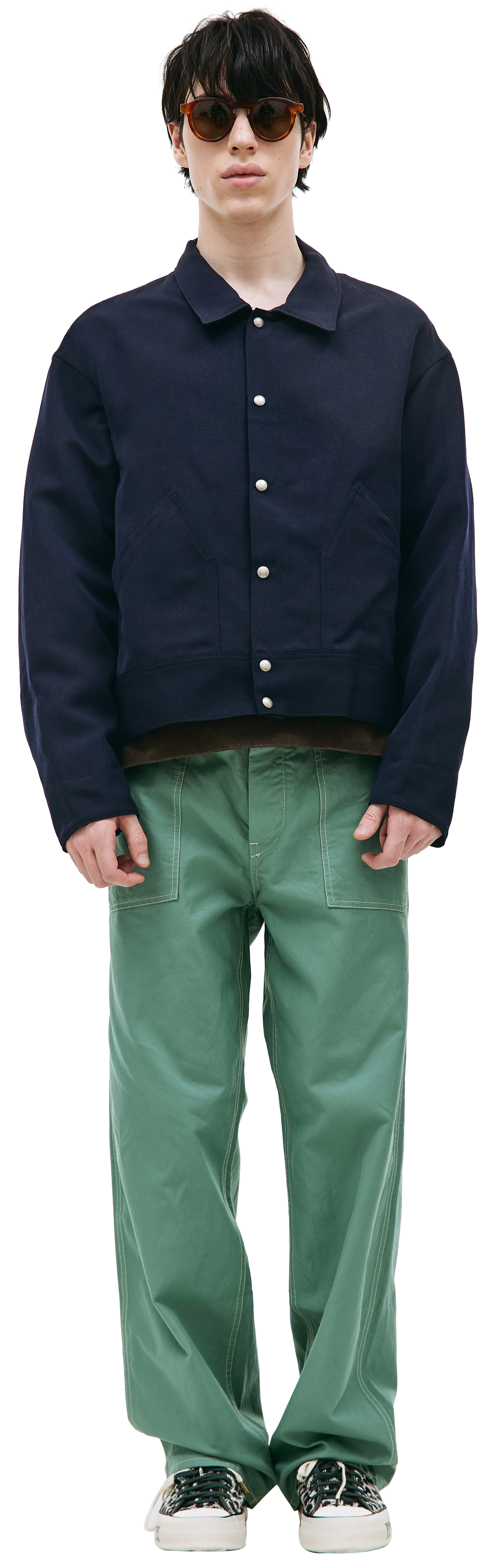 visvim Куртка Alpha с накладными карманами