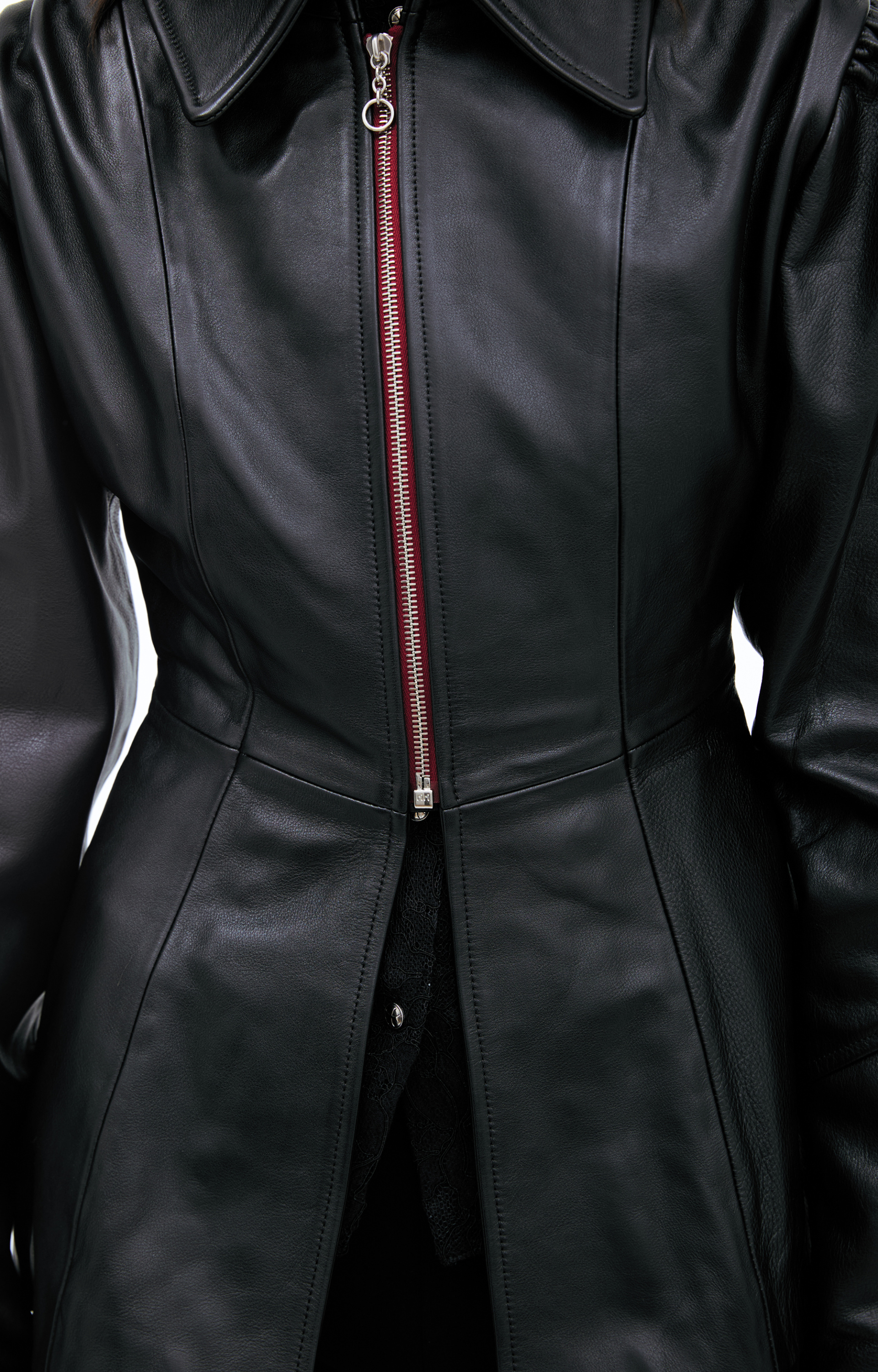 Enfants Riches Déprimés Кожаная куртка на молнии