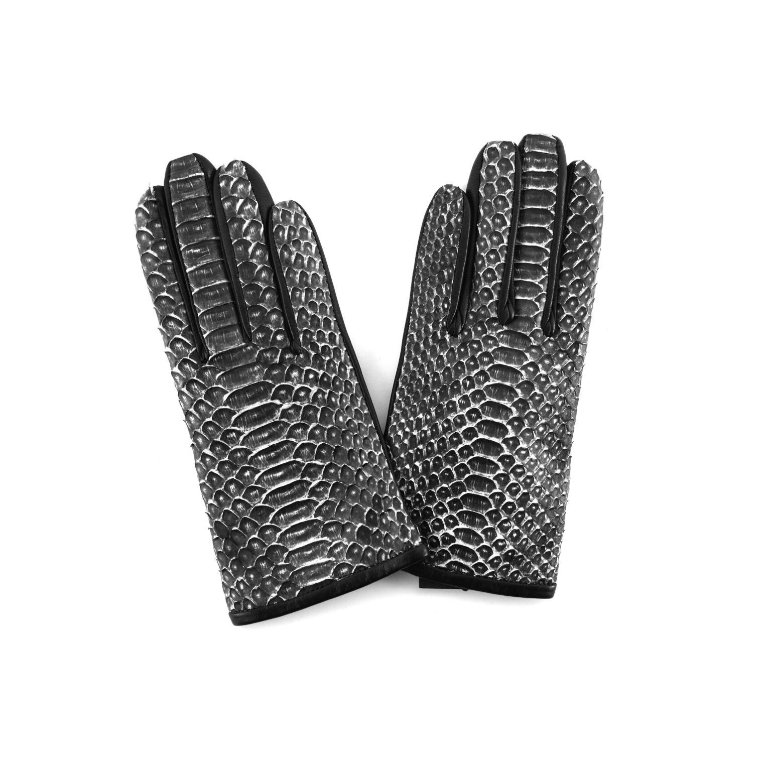 Haider Ackermann Перчатки из кожи питона