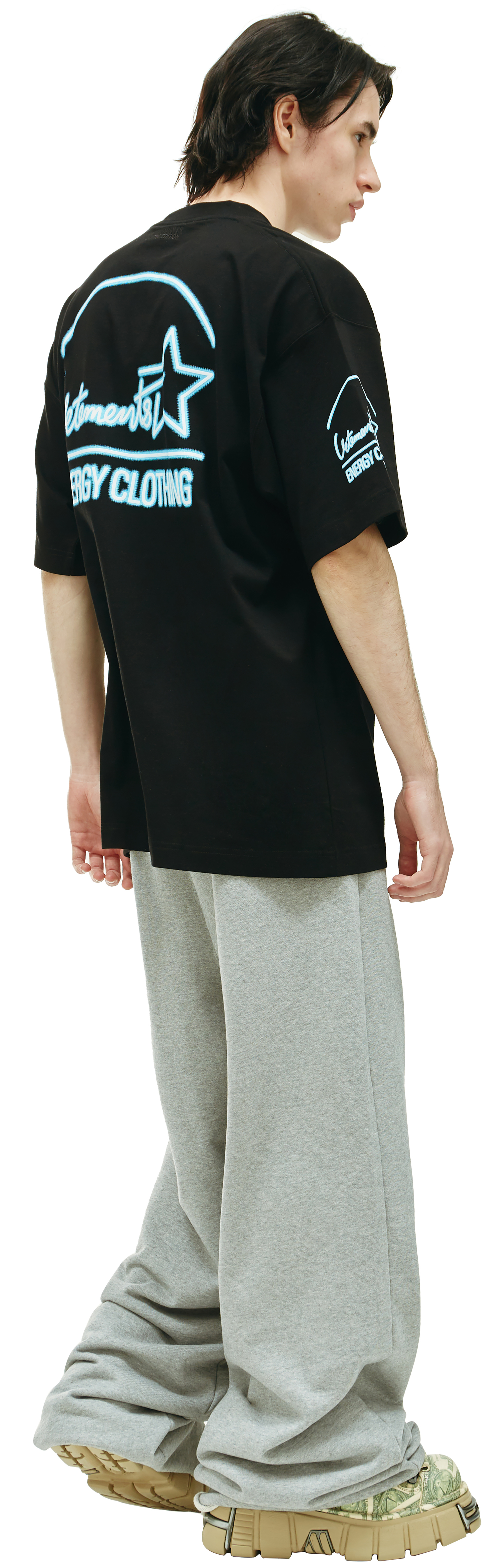 VETEMENTS Футболка с принтом Energy Clothing