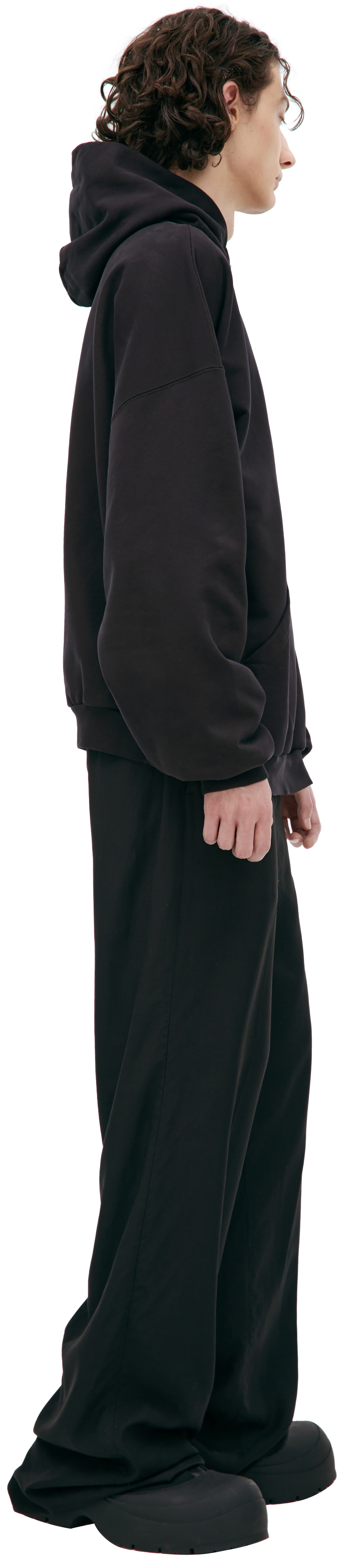 Balenciaga Черное худи \'Beverly Hills\'