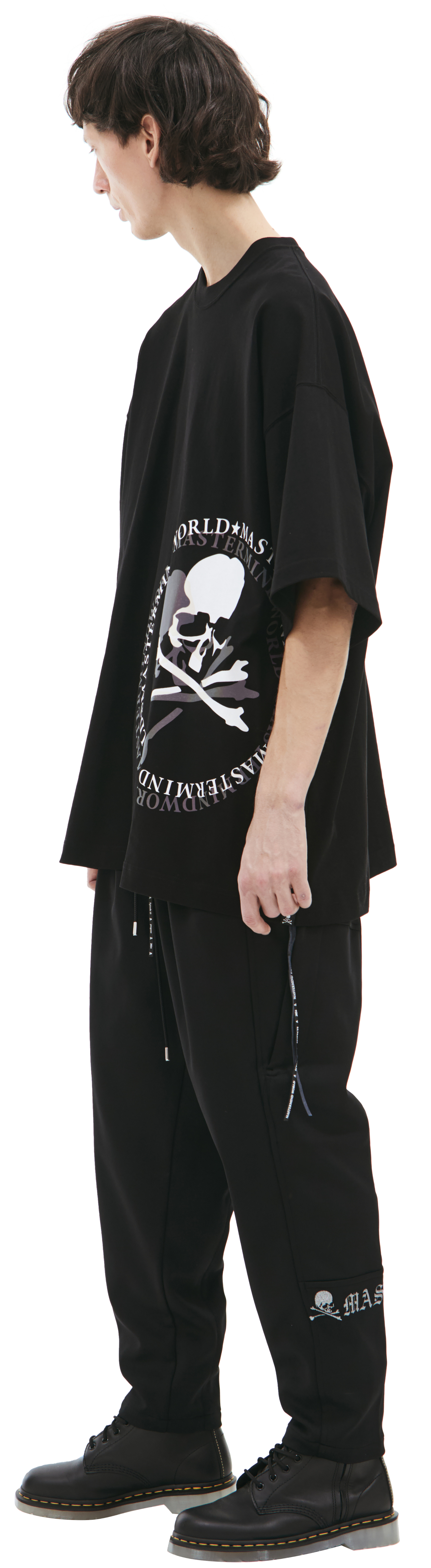 Mastermind WORLD Черная футболка с принтом