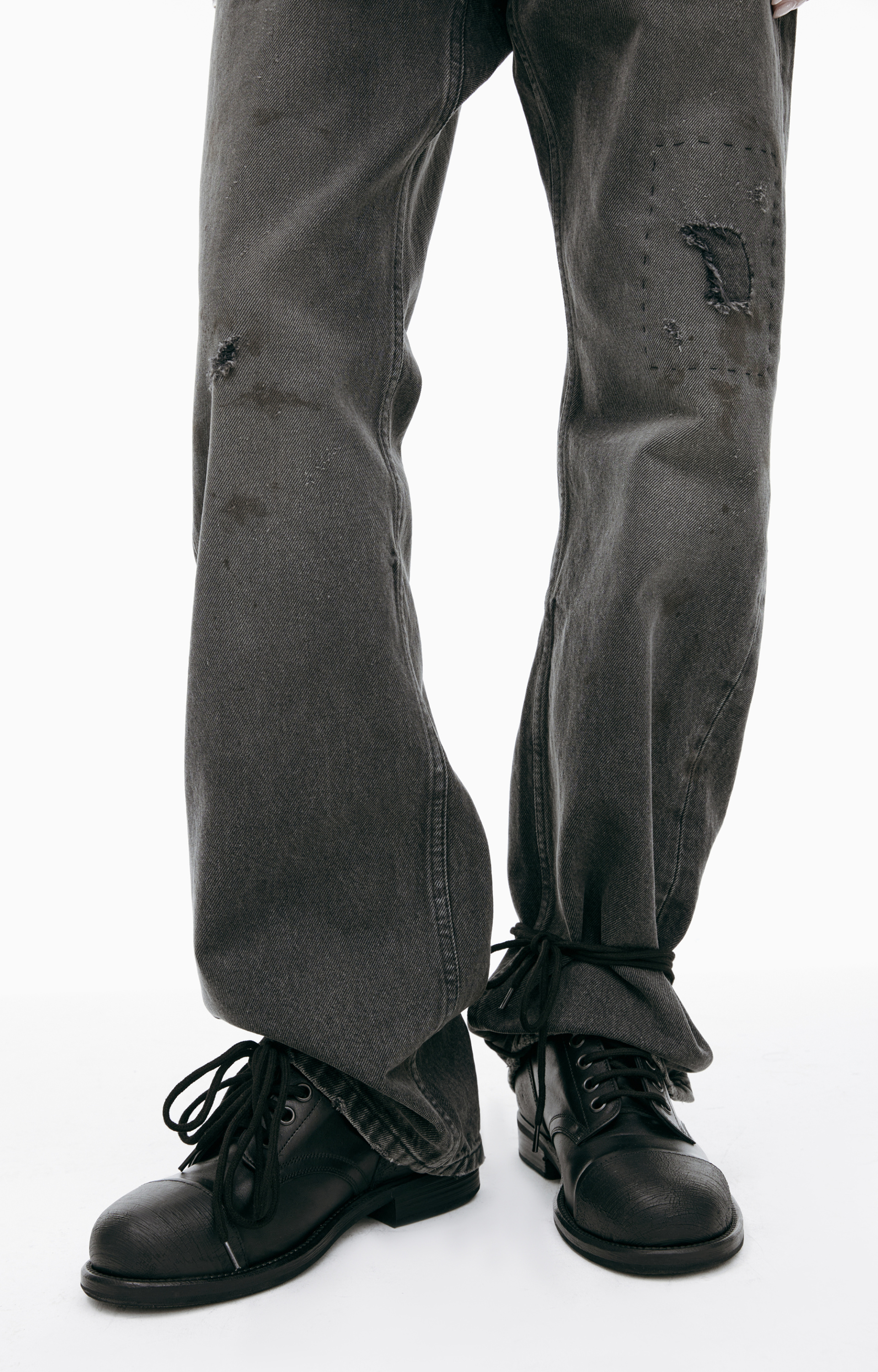 Enfants Riches Déprimés Джинсы с эффектом потертостей