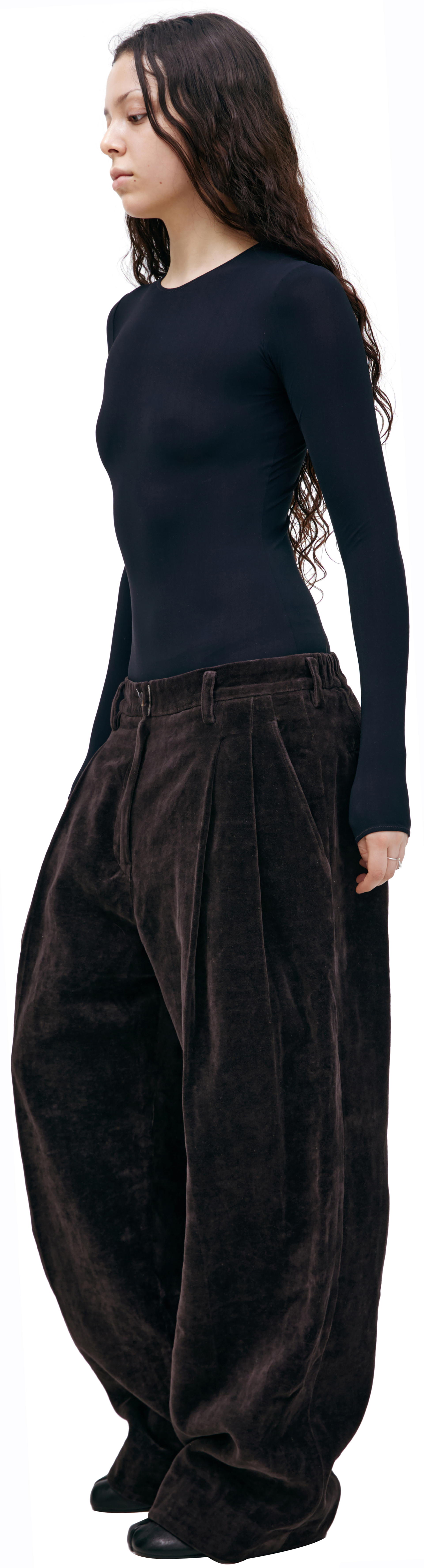 Ziggy Chen Бархатные брюки