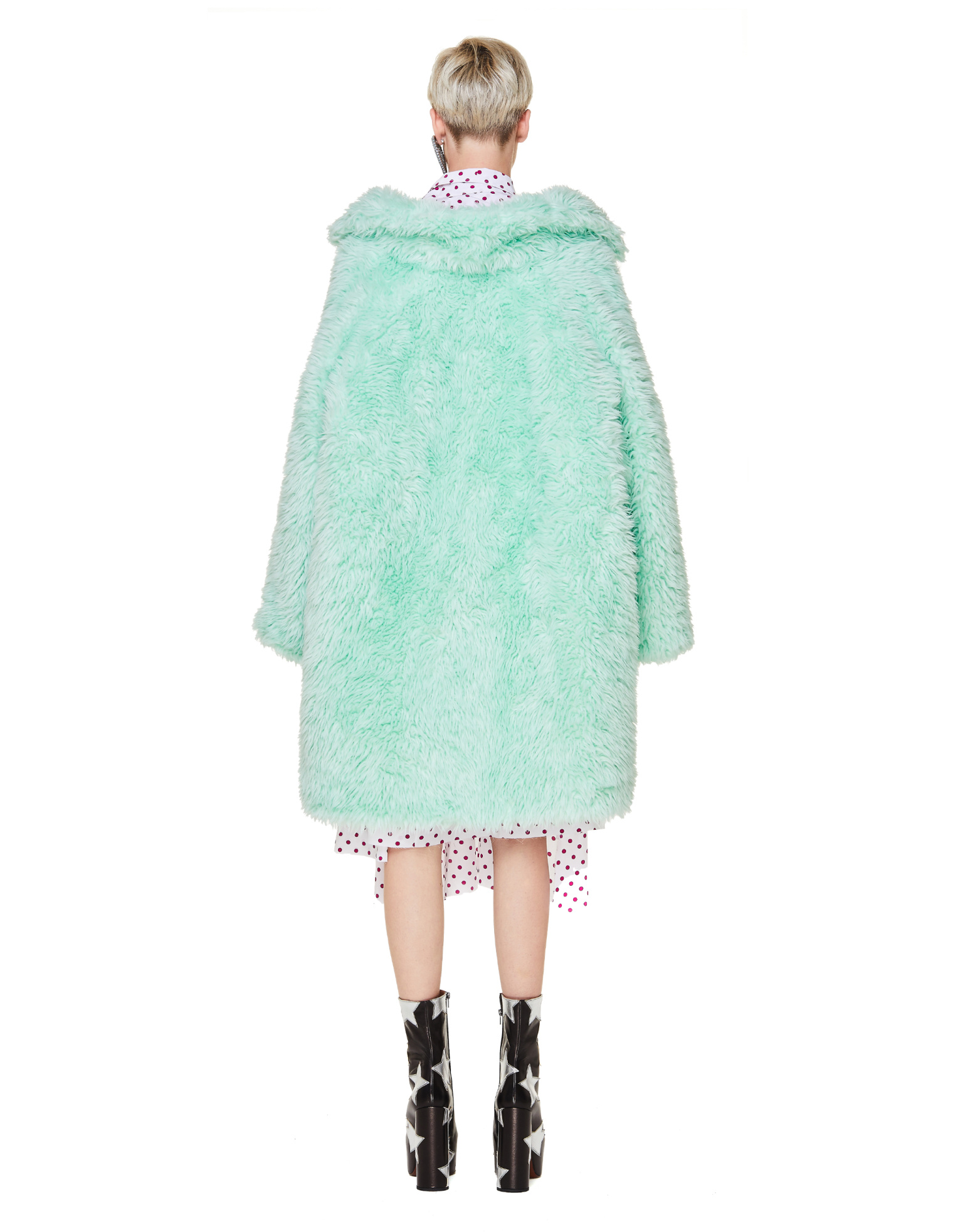 Balenciaga Шуба Swing из искусственного меха