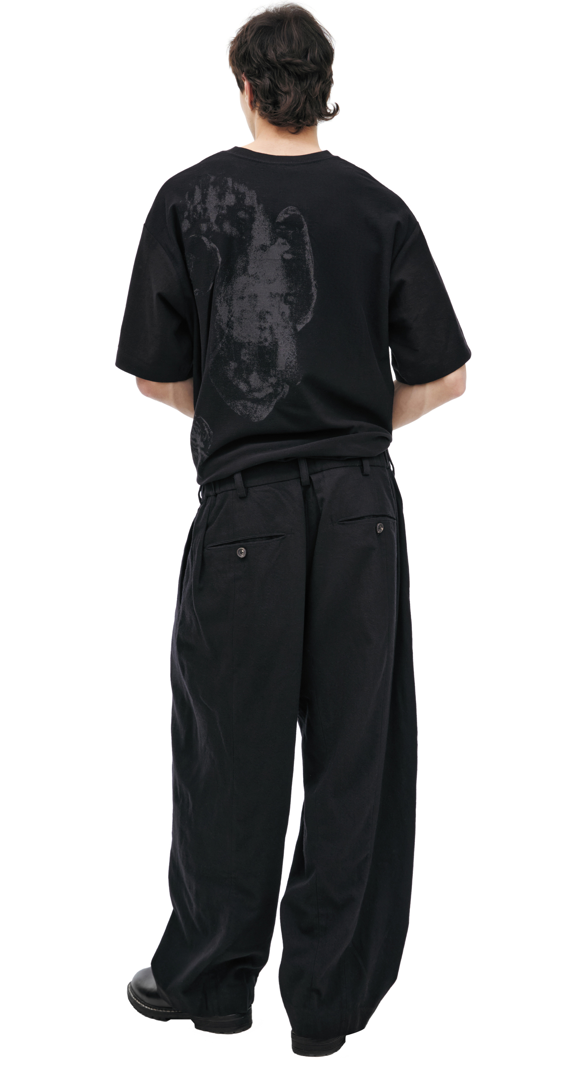 Ziggy Chen Брюки из шерсти с защипами