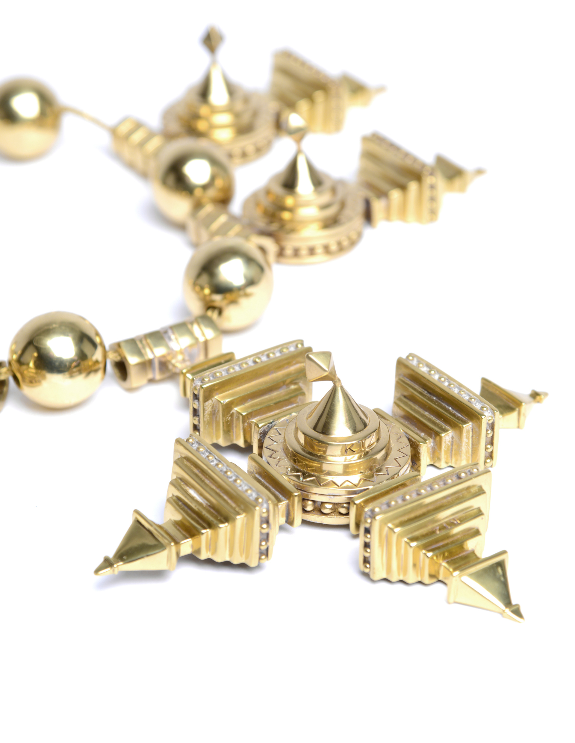 KTZ Металлическое колье