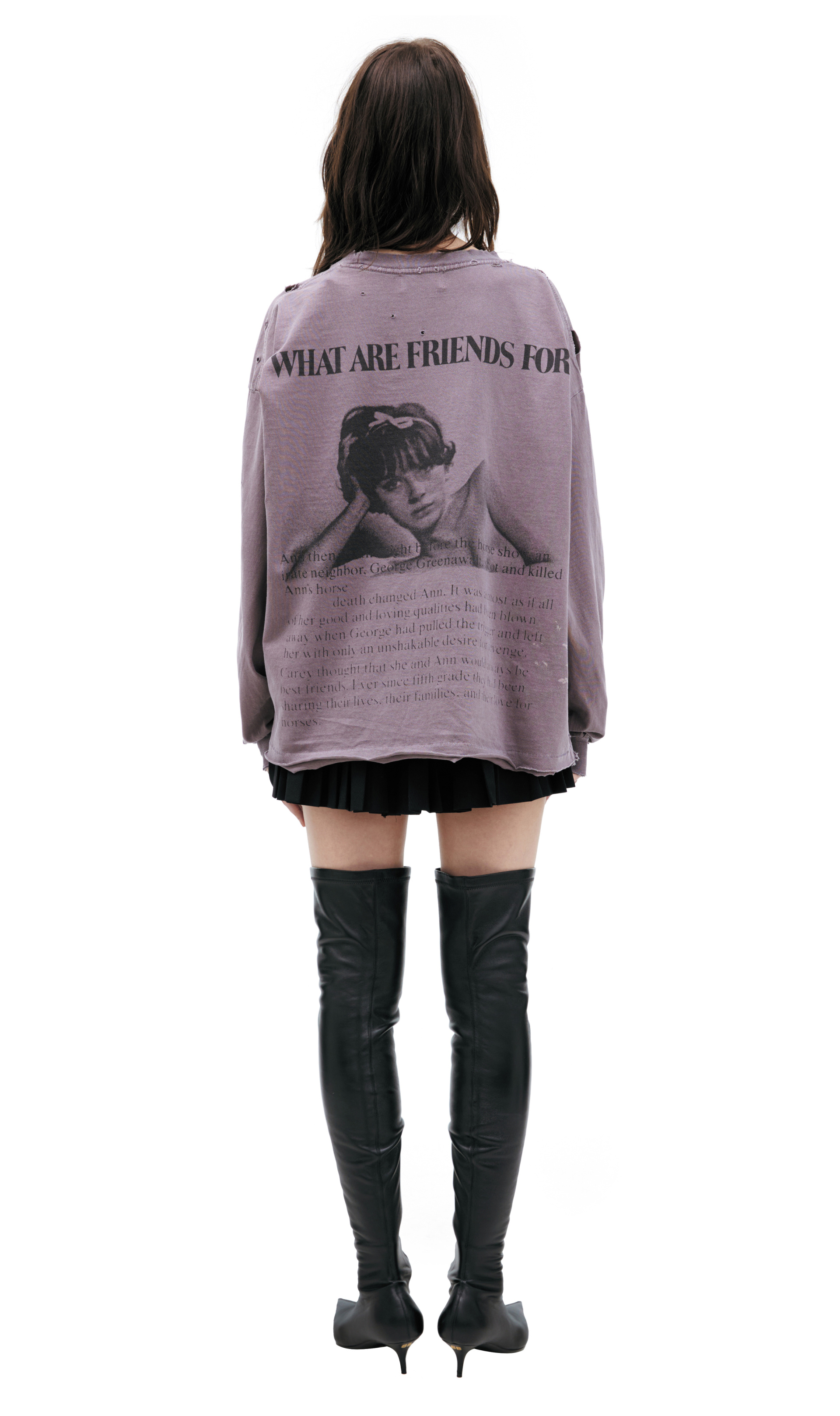 Enfants Riches Déprimés Лонгслив flowers of Anger