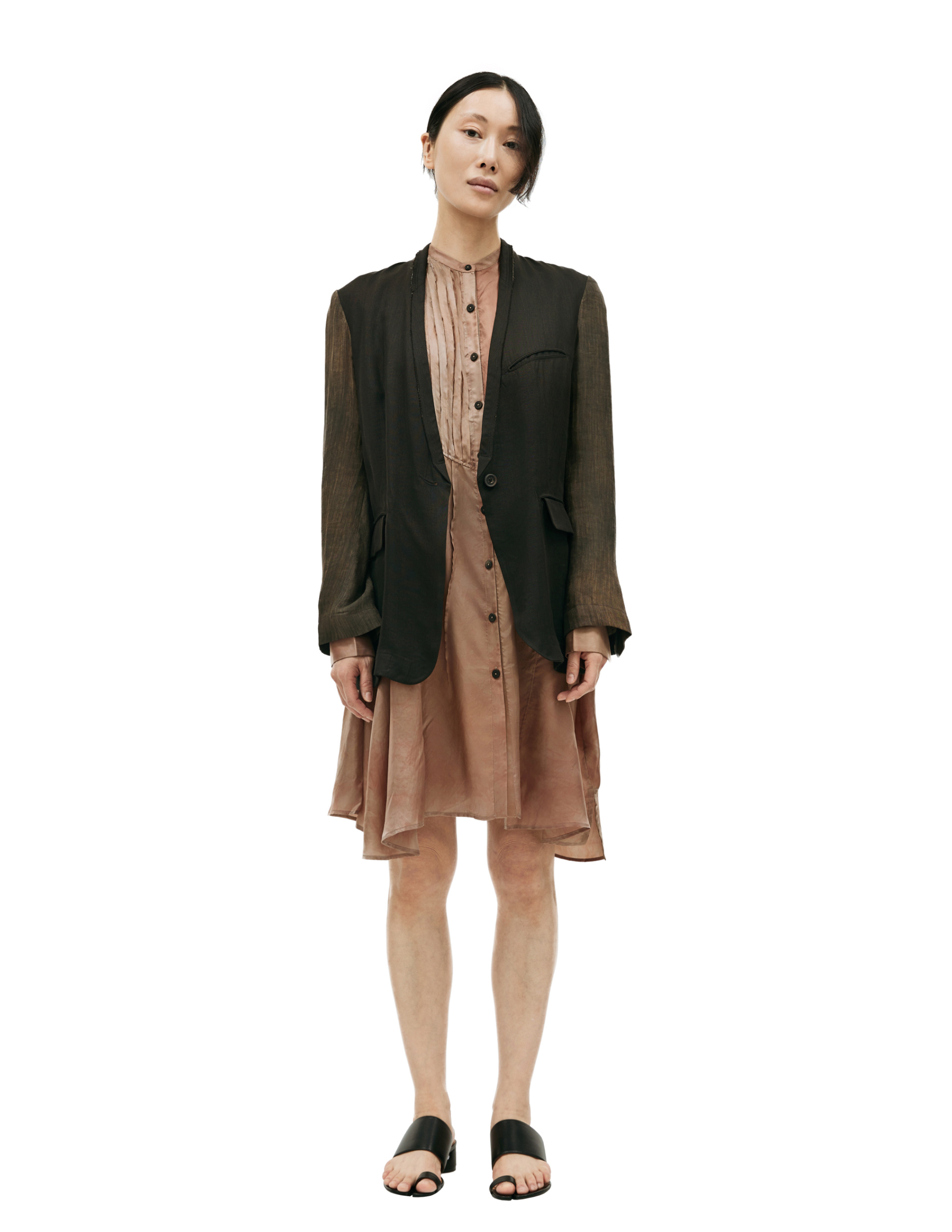 Ziggy Chen Комбинированный пиджак